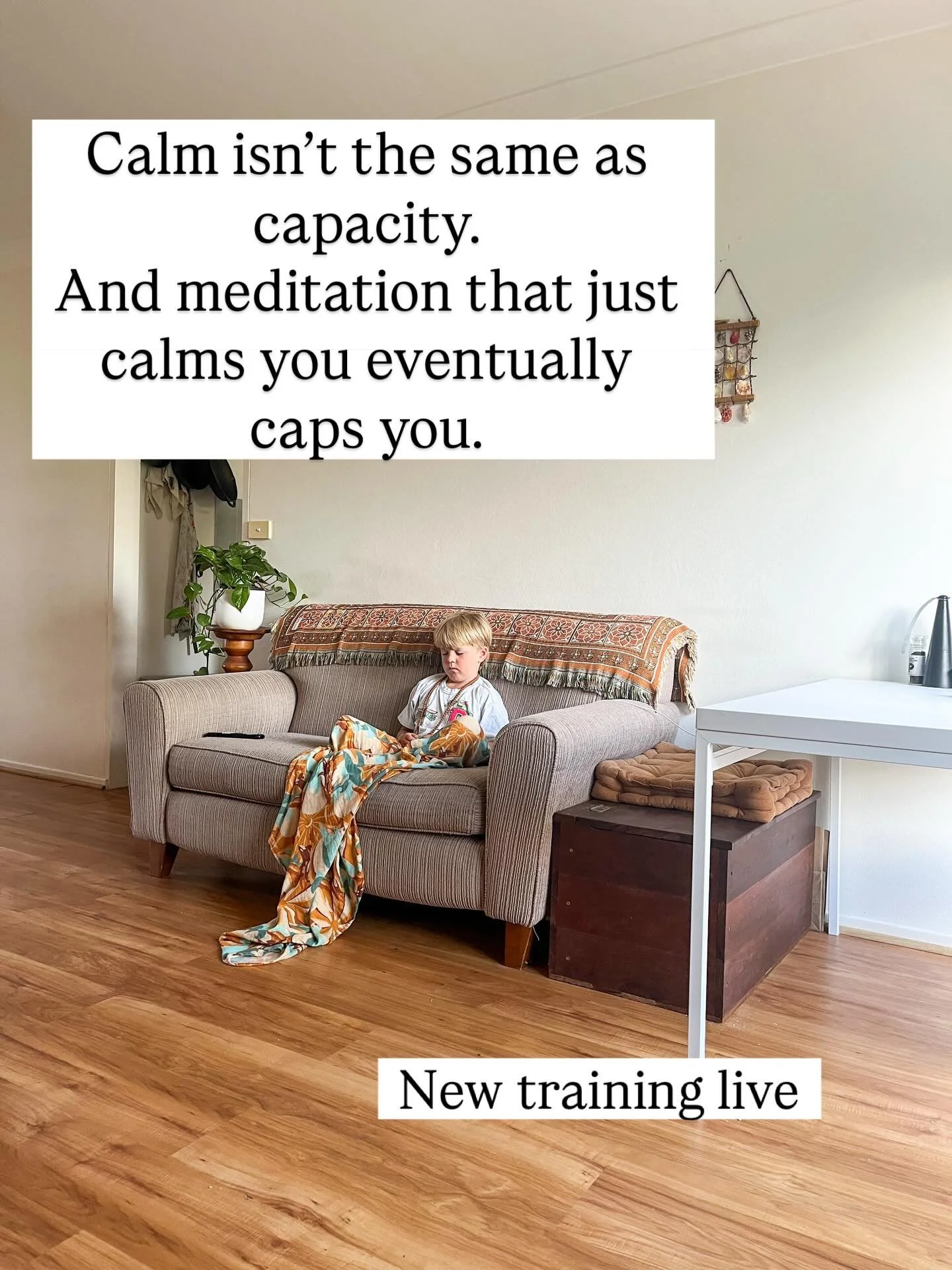 You can meditate for years
and still hesitate in the moments that matter.

Still overthink decisions.
Still soften when you need to hold.
Still stay calm&hellip; but unchanged.

That&rsquo;s not a failure of effort.
It&rsquo;s a limitation of how mos