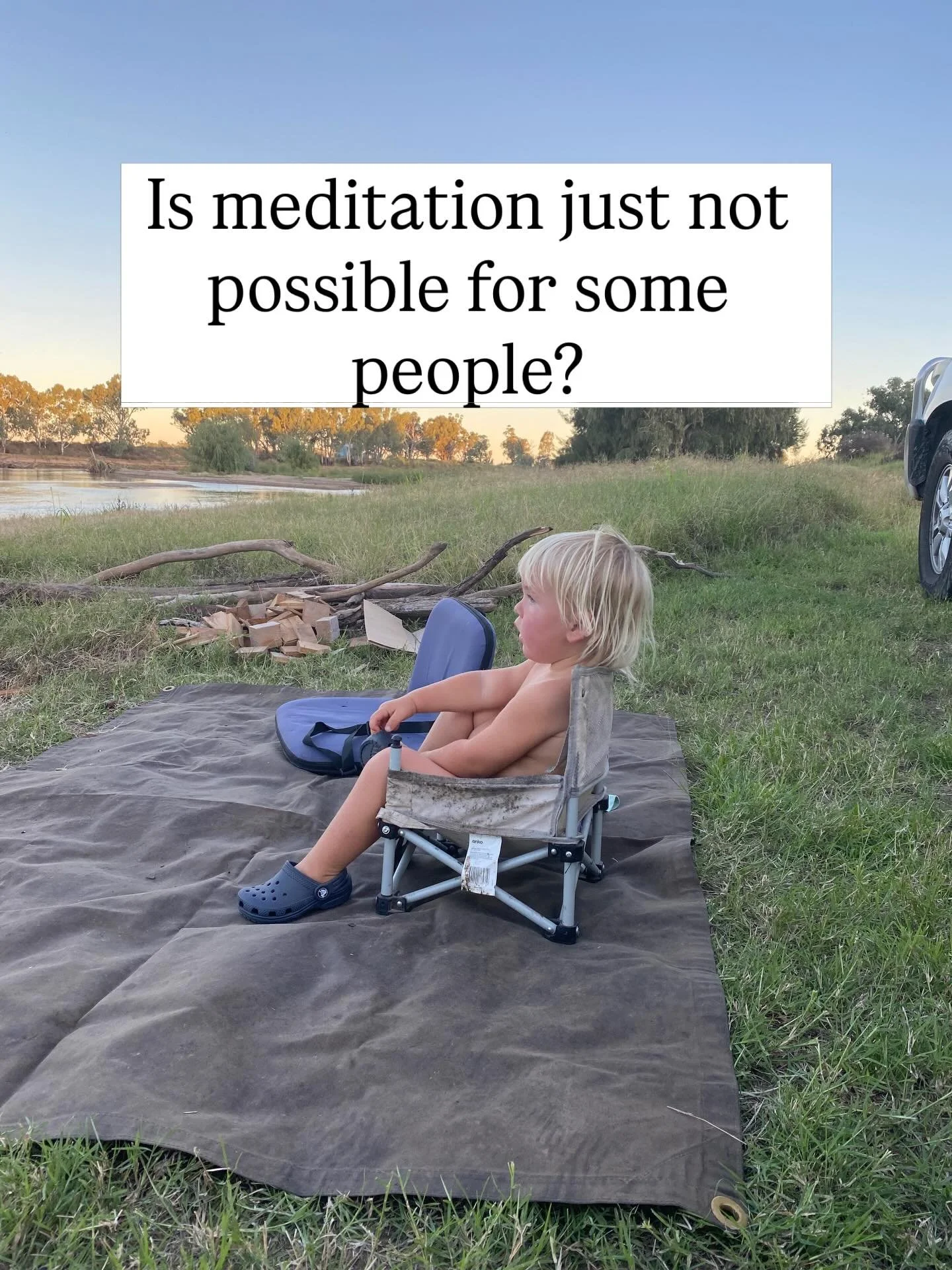 How many times have you heard people who say &ldquo;meditation just doesn&rsquo;t work for me&rdquo; or &ldquo;I can&rsquo;t sit still&rdquo; or &ldquo;I tried a meditation class once, it was absolute torture&rdquo;.

I&rsquo;ve heard it sooooo many 