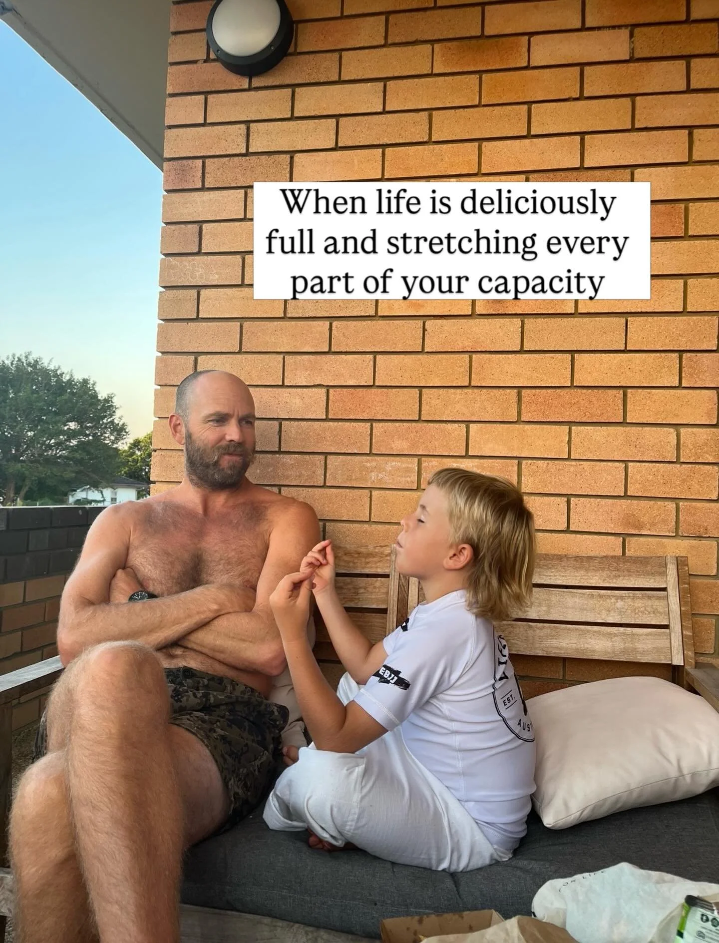 Life has been overwhelmingly full these past few weeks.

This little guy has been on school holidays, we&rsquo;ve had TWO new trainings begin, amongst all the rest that comes with running a business and we just put our home on the market.

There were