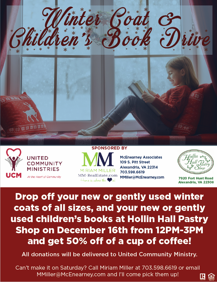 Coat and Children's Book Drive!
