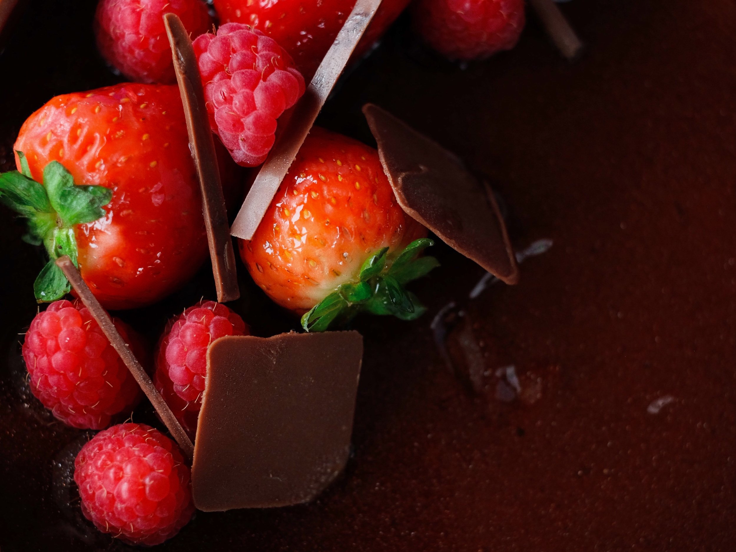 Belgian Chocolate Raspberry Mousse Cake