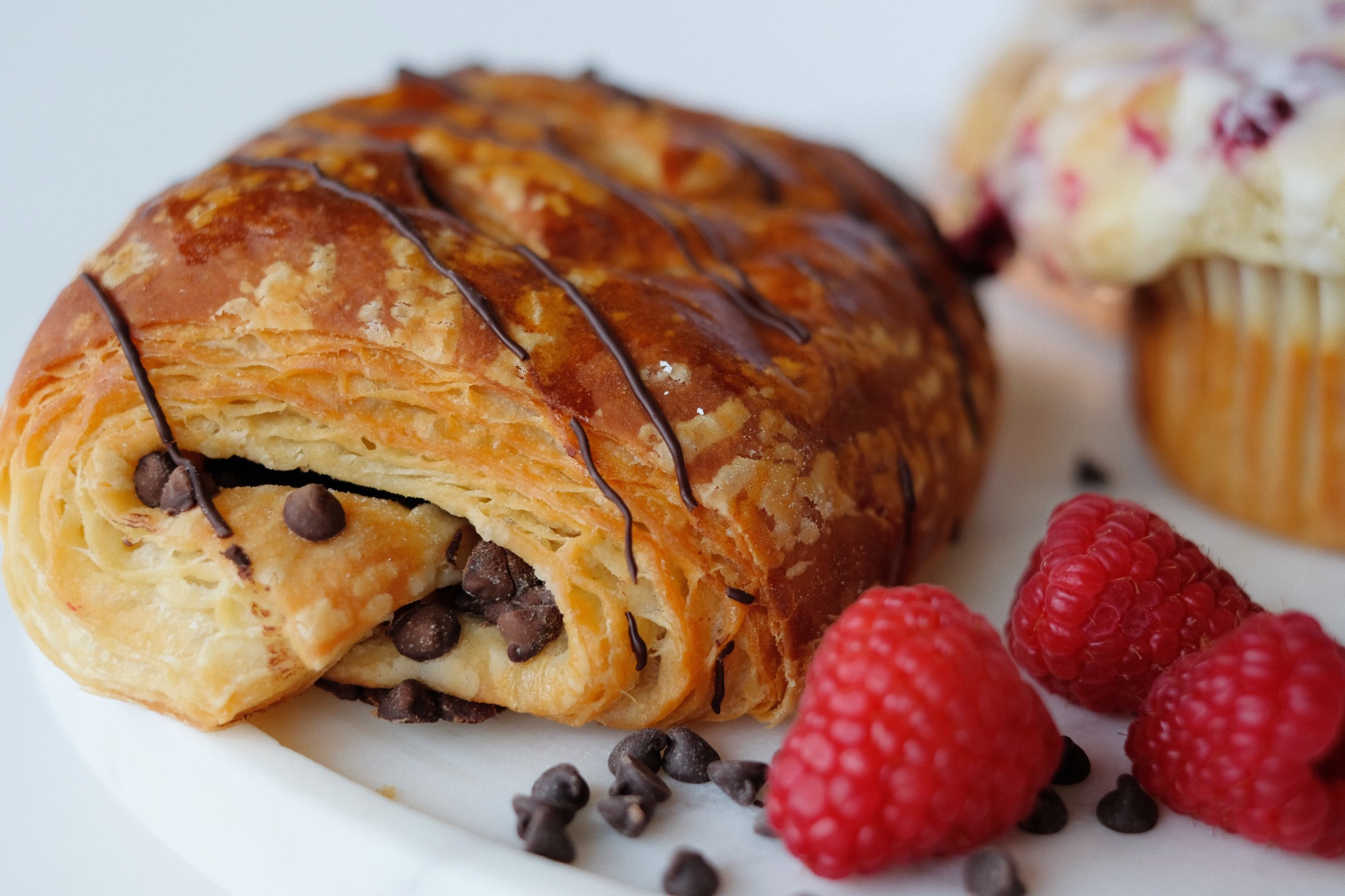 Belgian Chocolate Full Butter Croissant