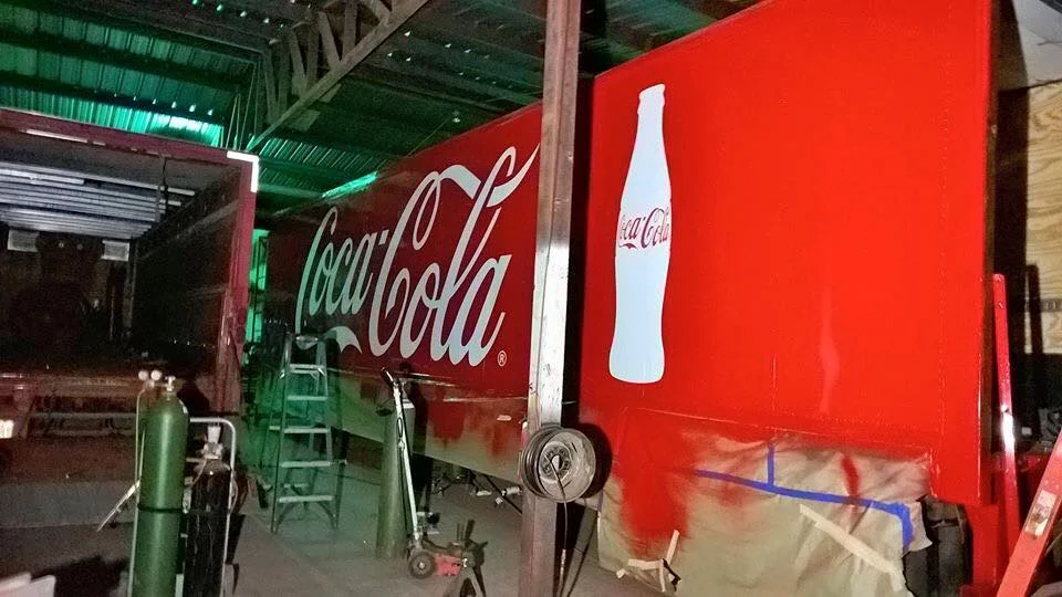 Coca-Cola Trailer Decals