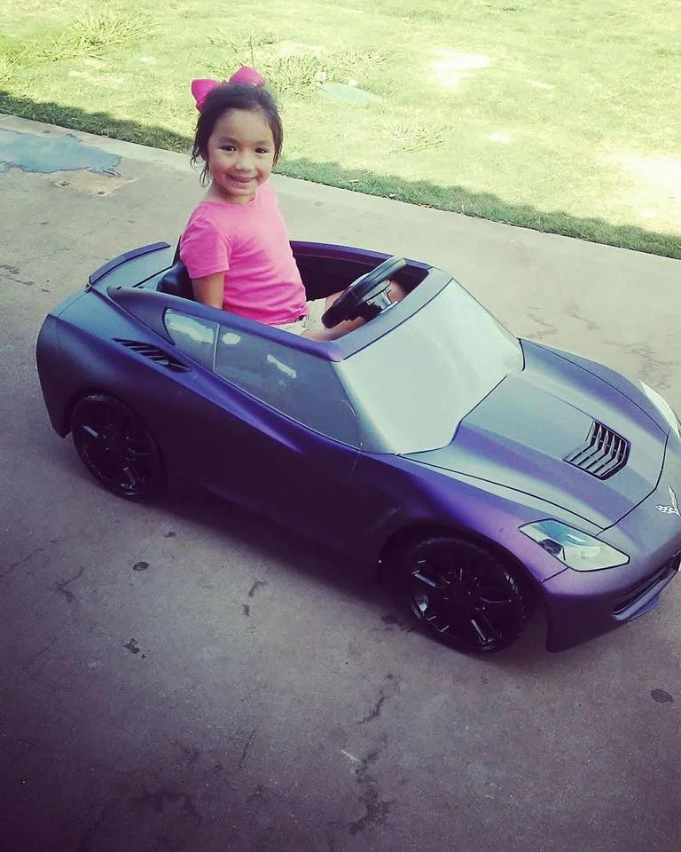 Corvette Power Wheels Wrap