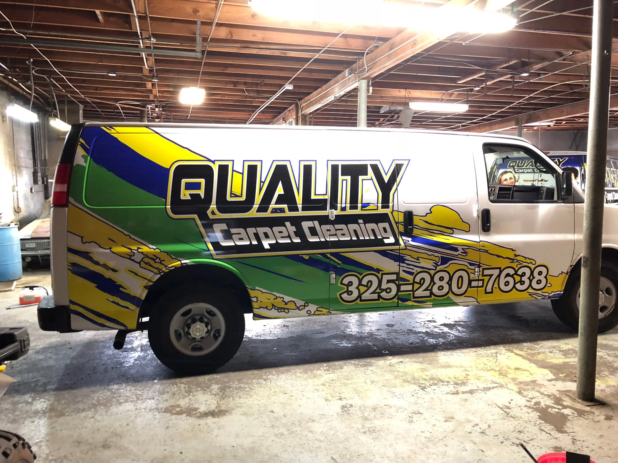 Quality Carpet Cleaning Partial wrap