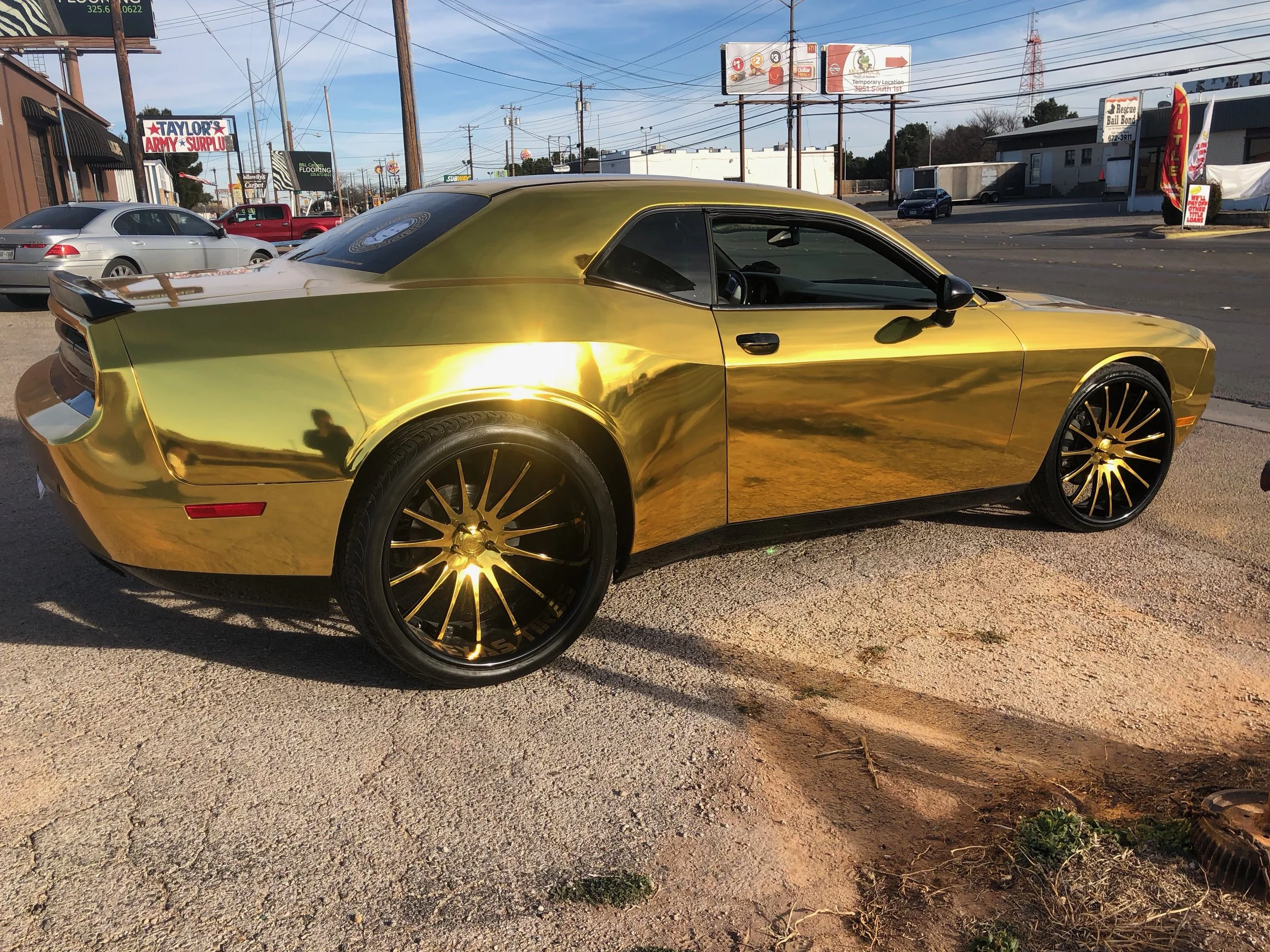 Gold Chrome Challenger