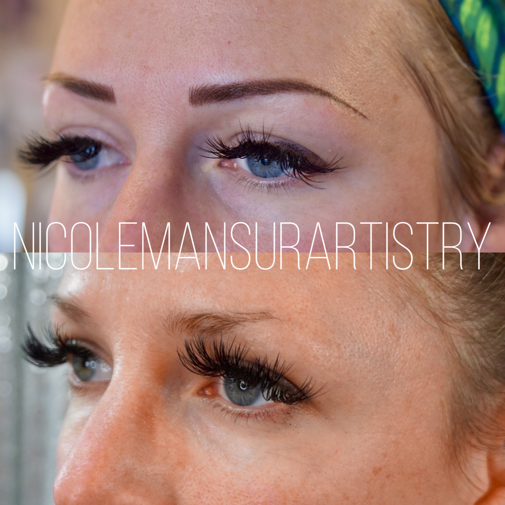 Ombre Powder Brows Before and After Photos | Orange County, CA