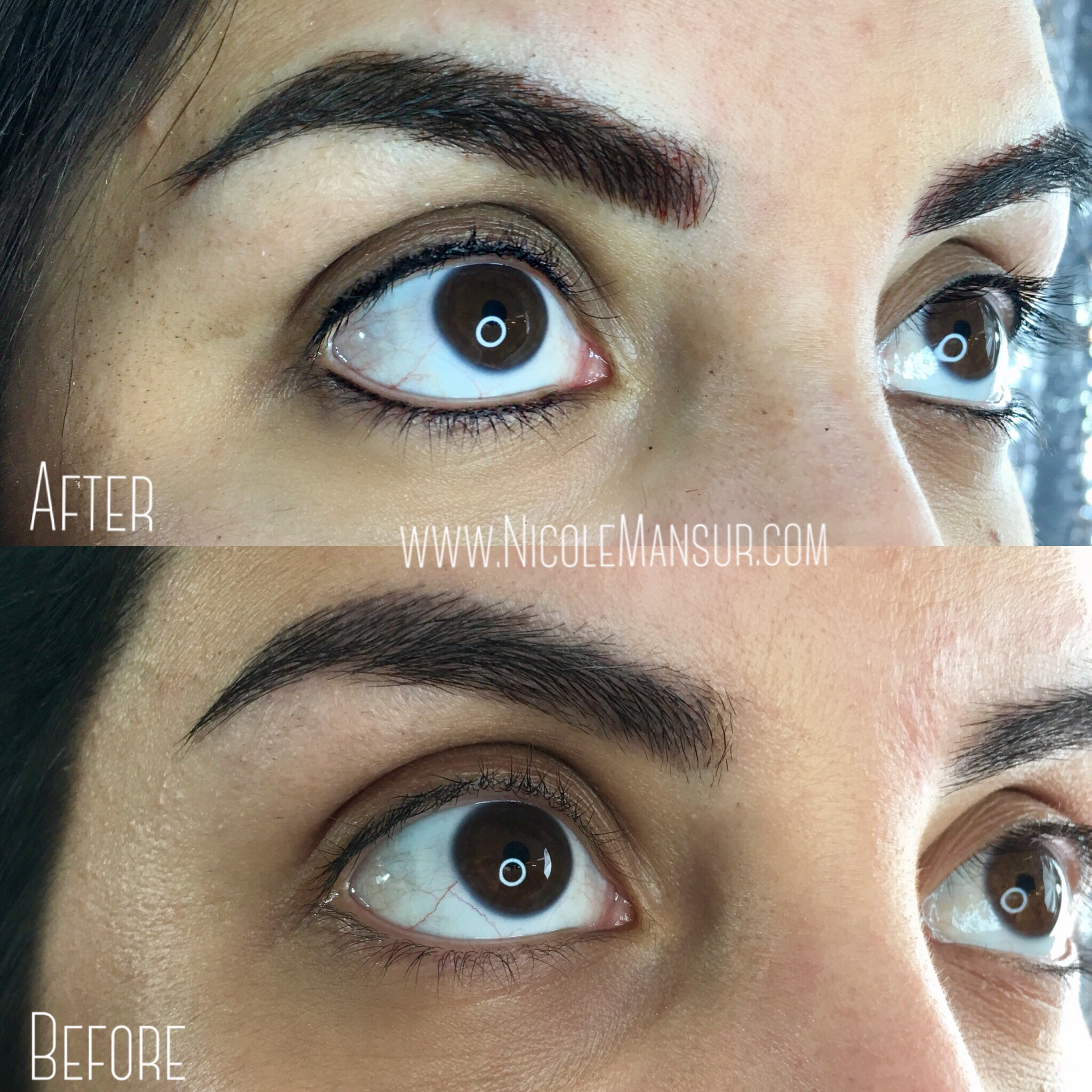 Permanent Eyeliner Before and After Photos