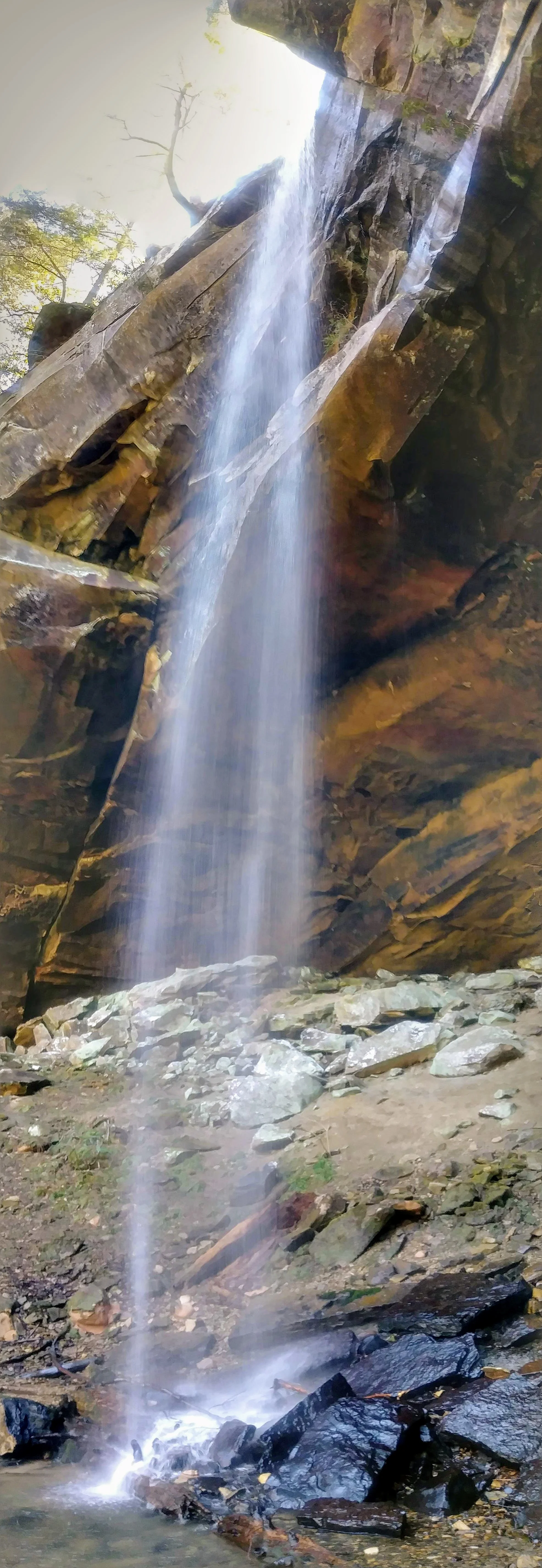 Yahoo Falls - the tallest waterfall in Kentucky.