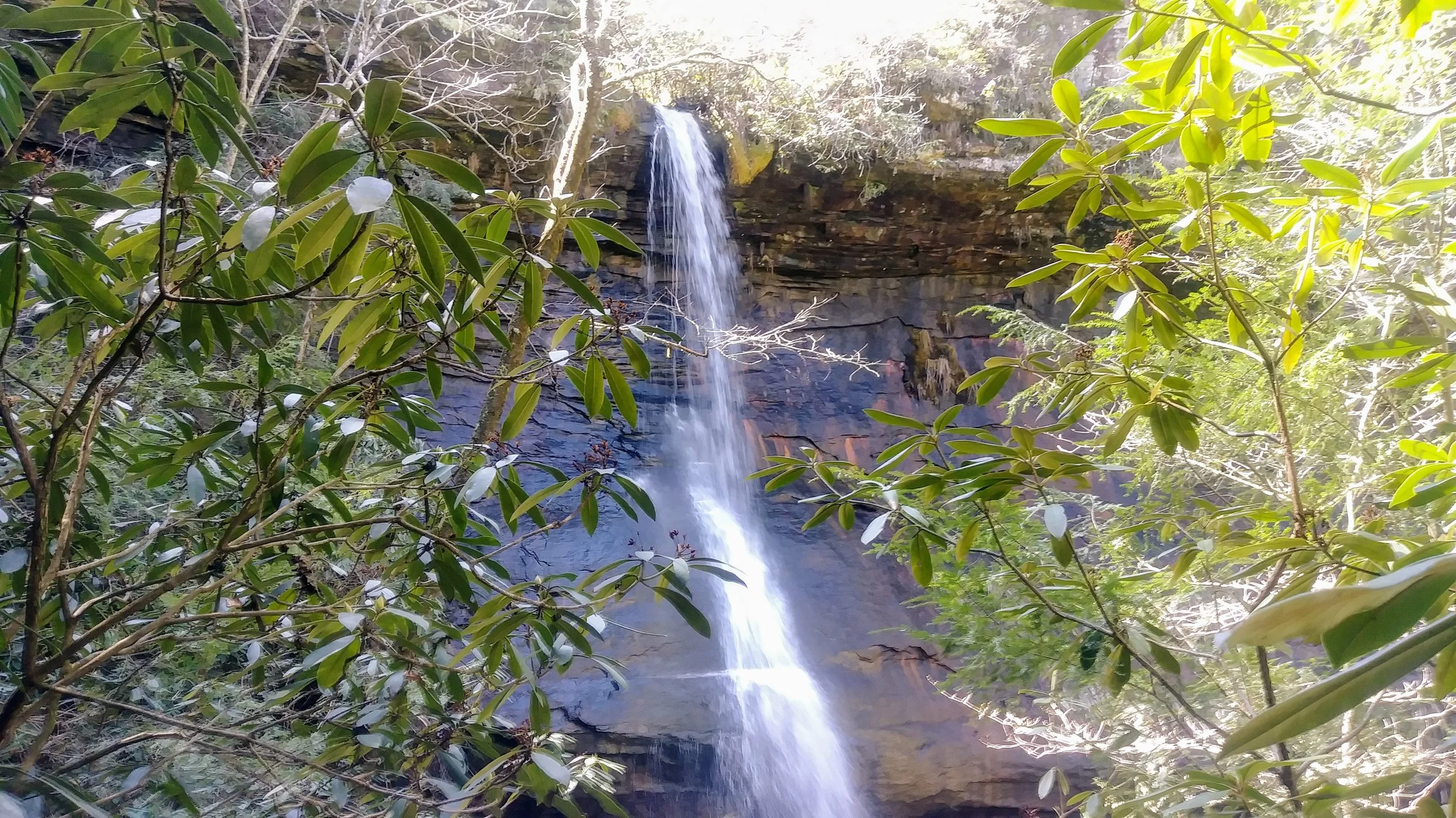 Big Spring Falls off the Kentucky Trail in Big South Fork