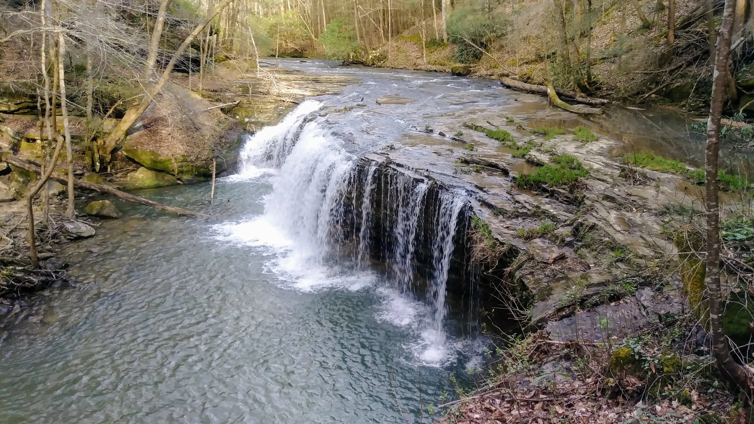 Princess Falls along Lick Creek Trail in Big South Fork National River and Recreation Area
