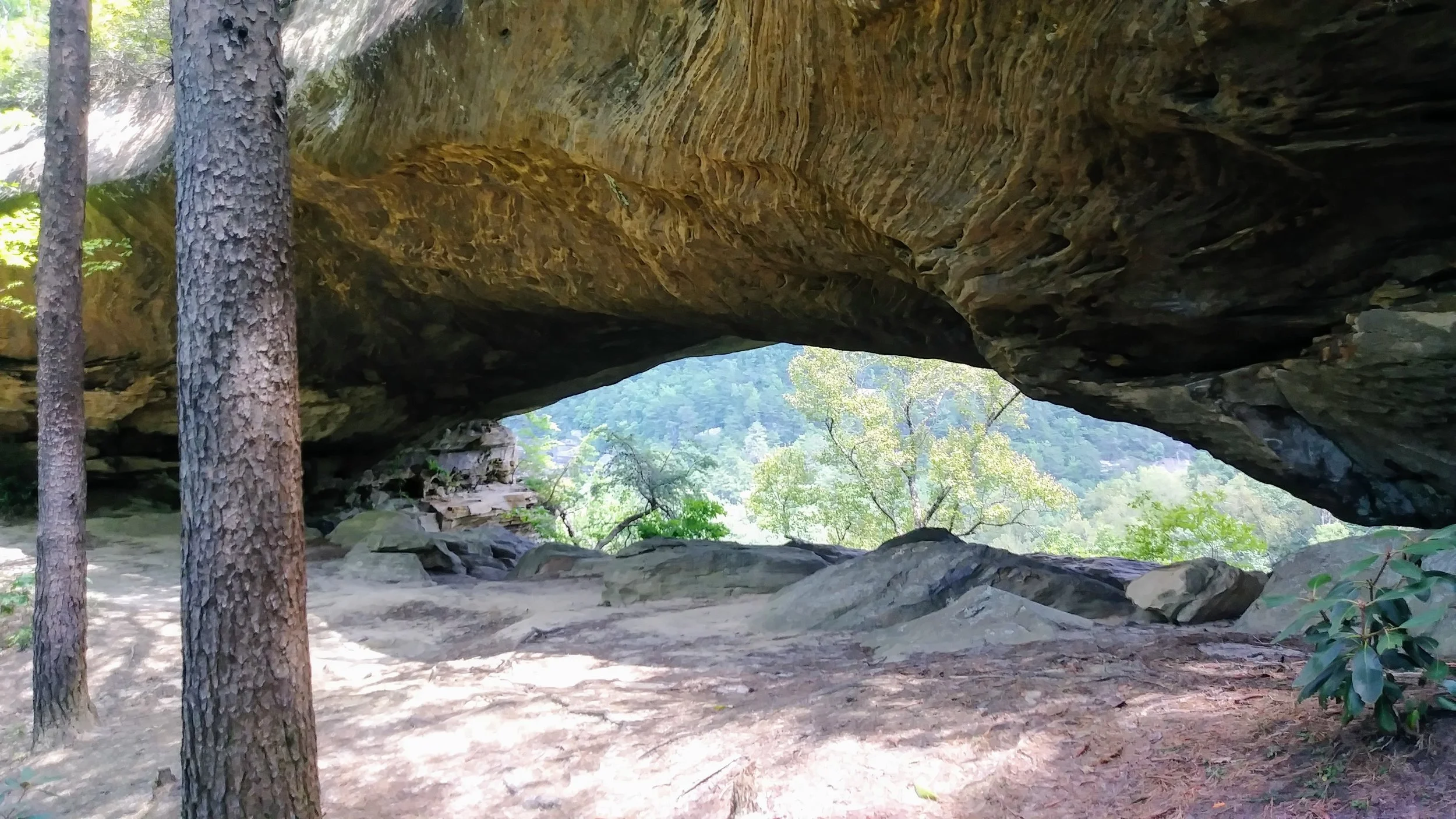 Star Gap Arch from the southwest
