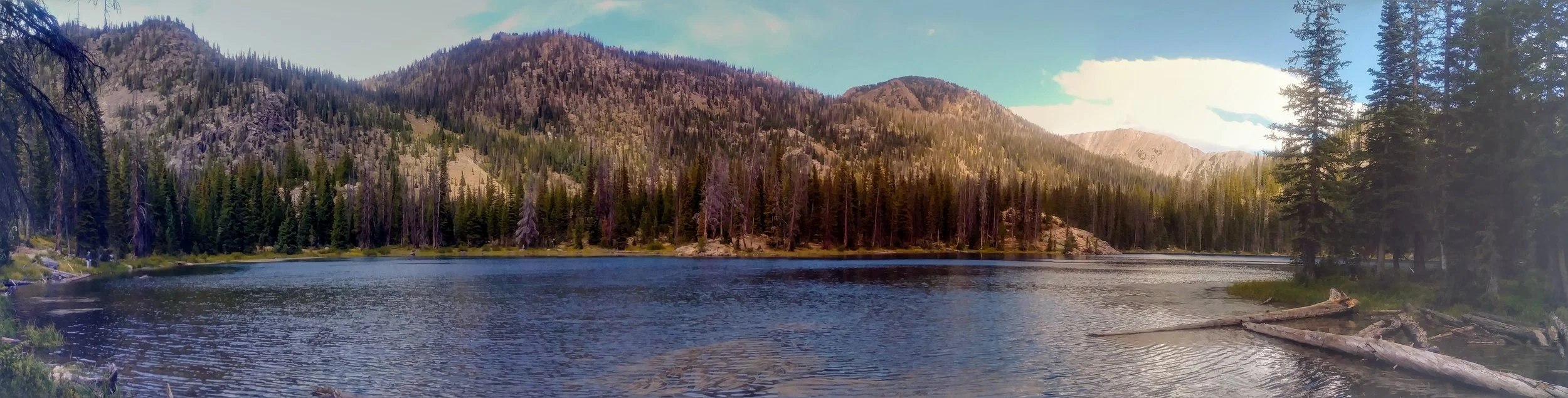 Gold Creek Lake panorama