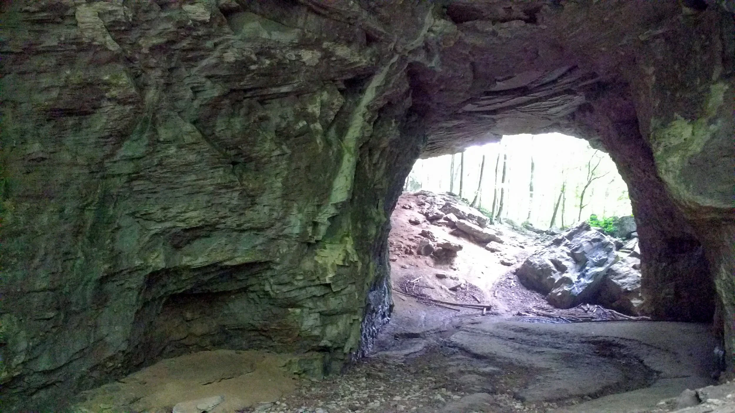 Smoky Bridge at Carter Caves State Park - one of the more impressive arches you’ll find in Kentucky
