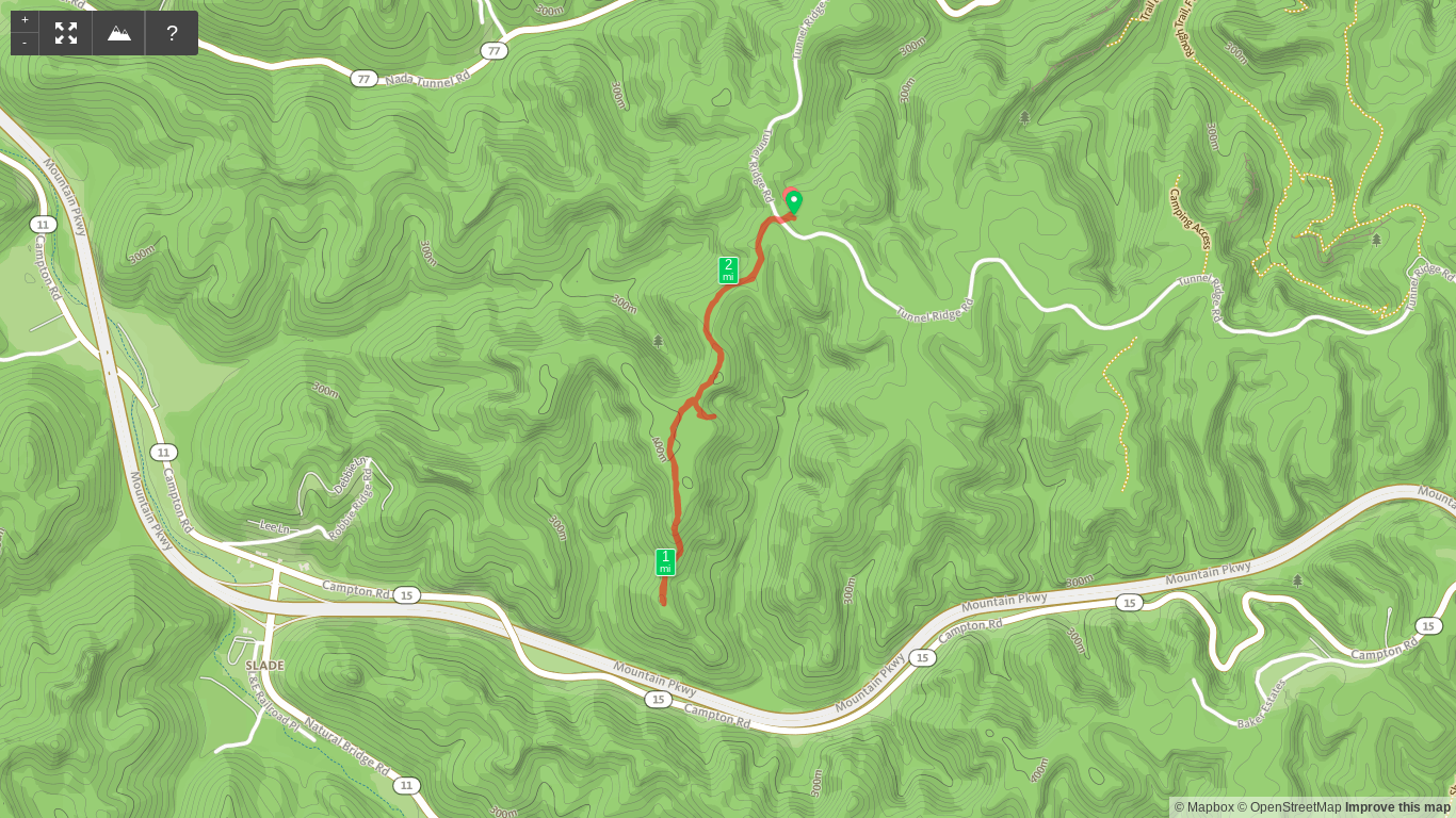 Trail Map of Pioneer South