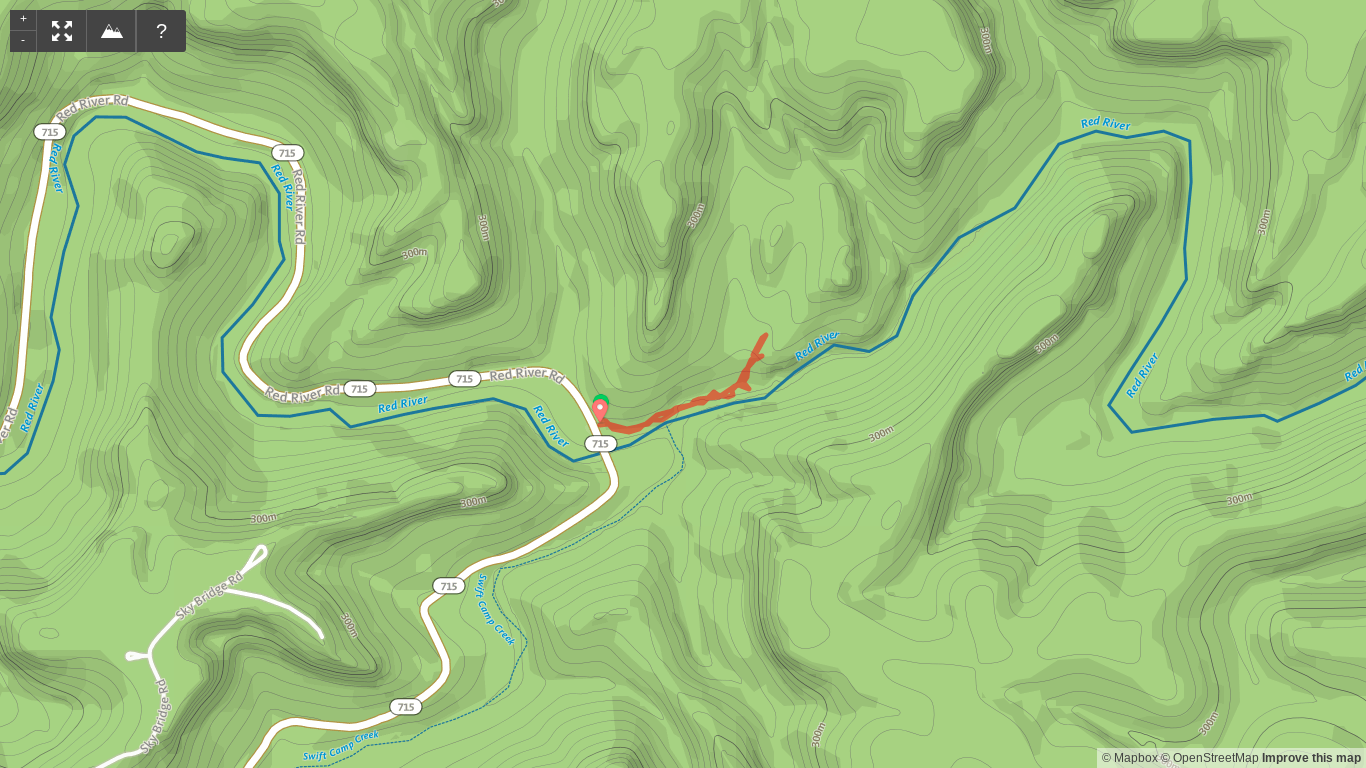 Map of Moonshiners Arch and Caves Hike.png