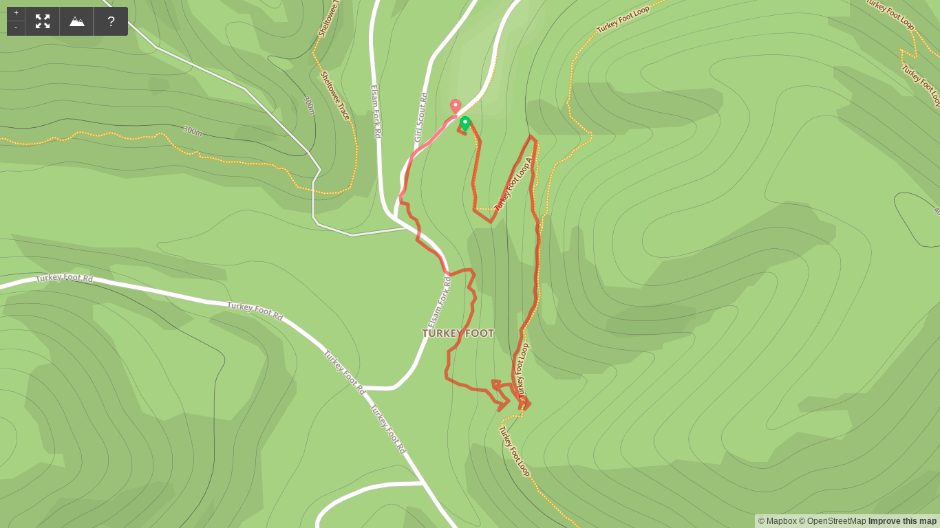 Map of Turkey Foot Cascade Hike.png