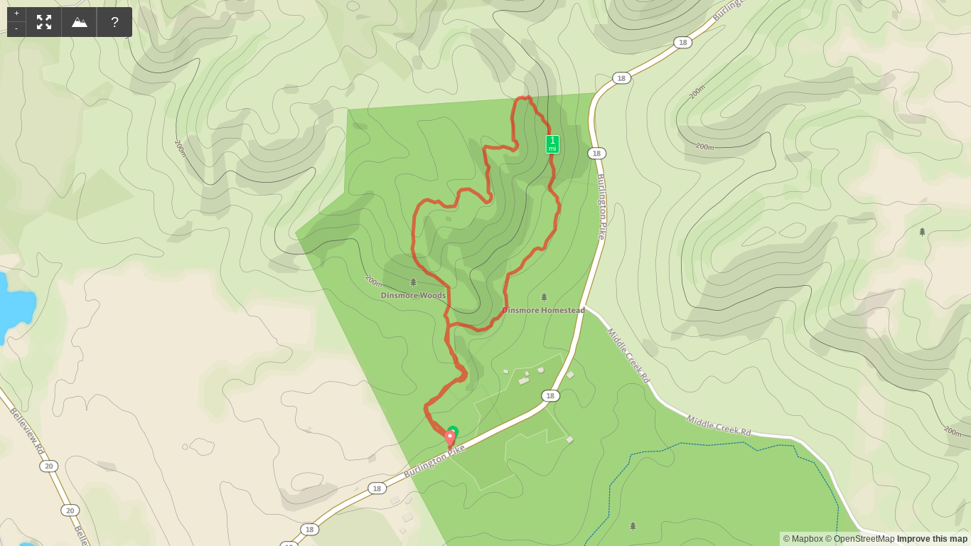 Map of Dinsmore Woods Trail - Kentucky Hiker Project.png