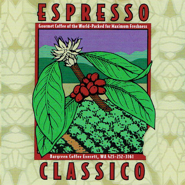 Bargreen’s Espresso Classico White Coffee