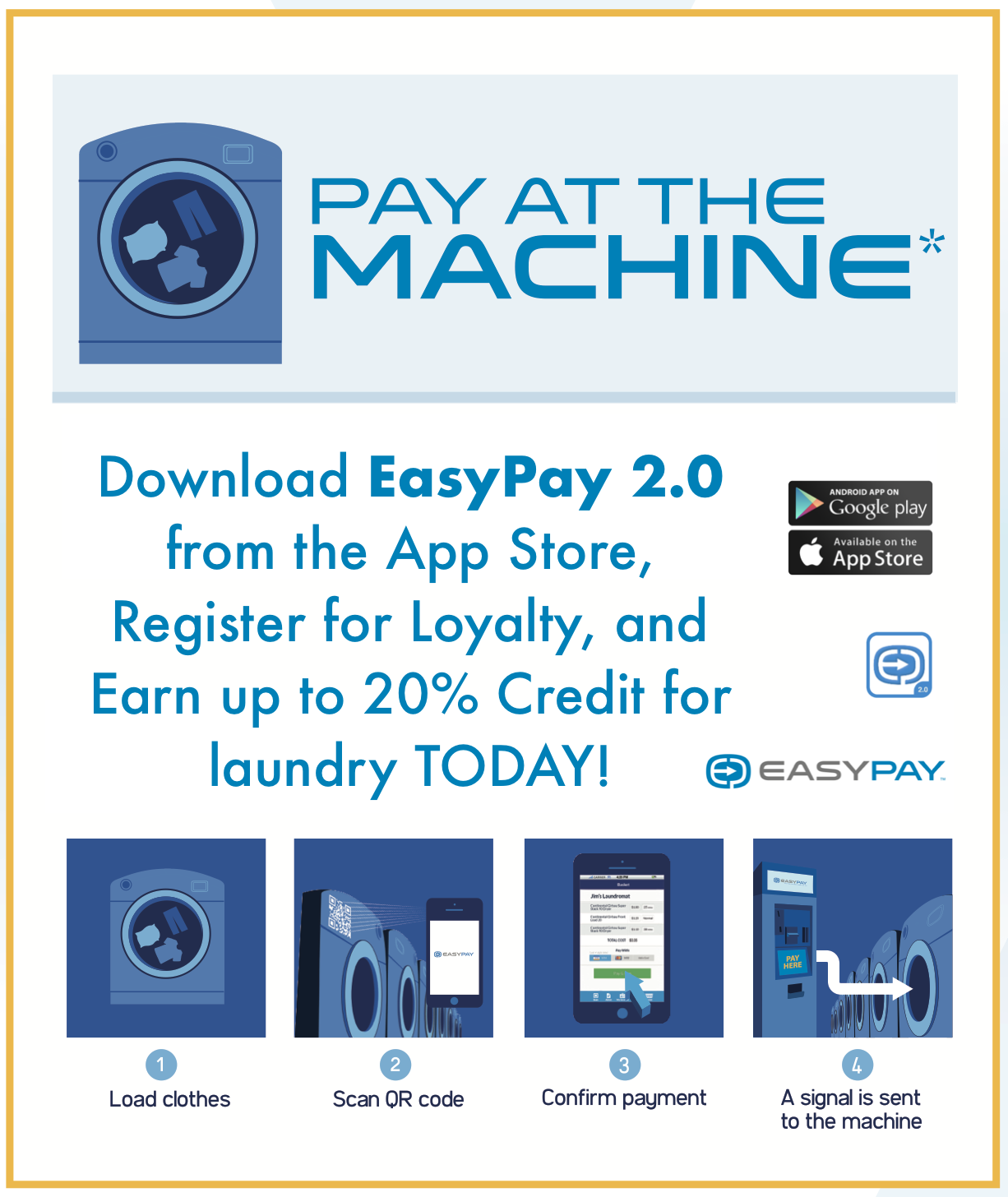 EasyPay 2.0 on your friendly App Store!