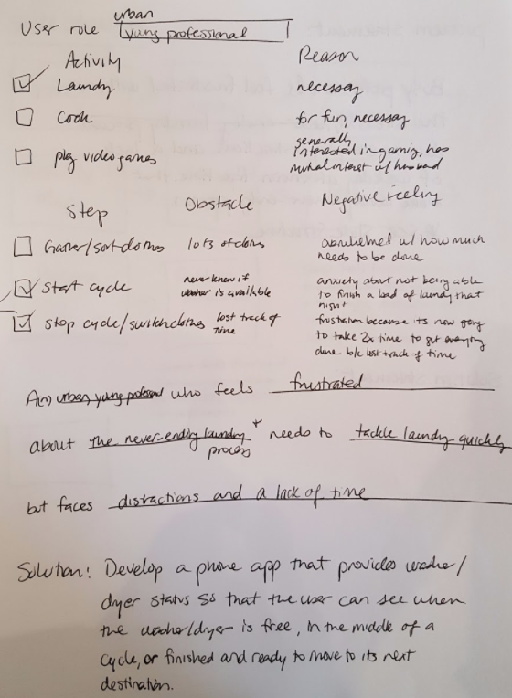 Framework for assessing Problem and Solution statements