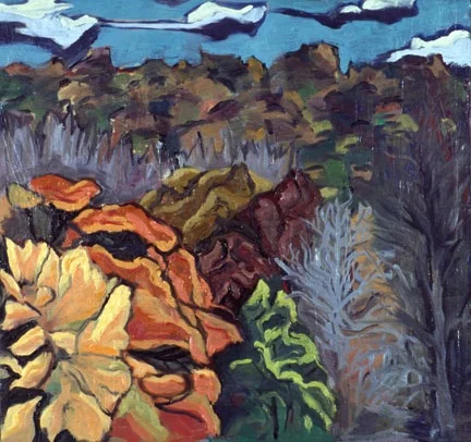 High School foliage, 1990
