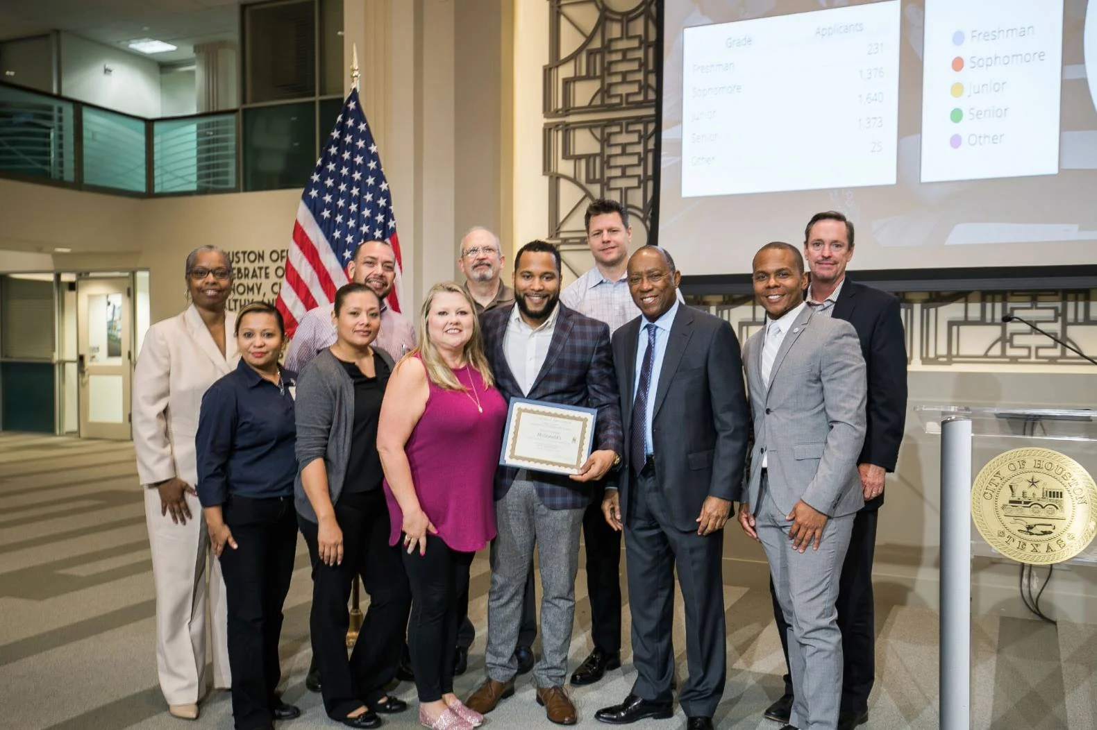CKP client McDonald’s Houston Owner/Operators partner with Mayor Sylvester Turner and the City of Houston to hold a series of on-the-spot hiring events for Houston youth.