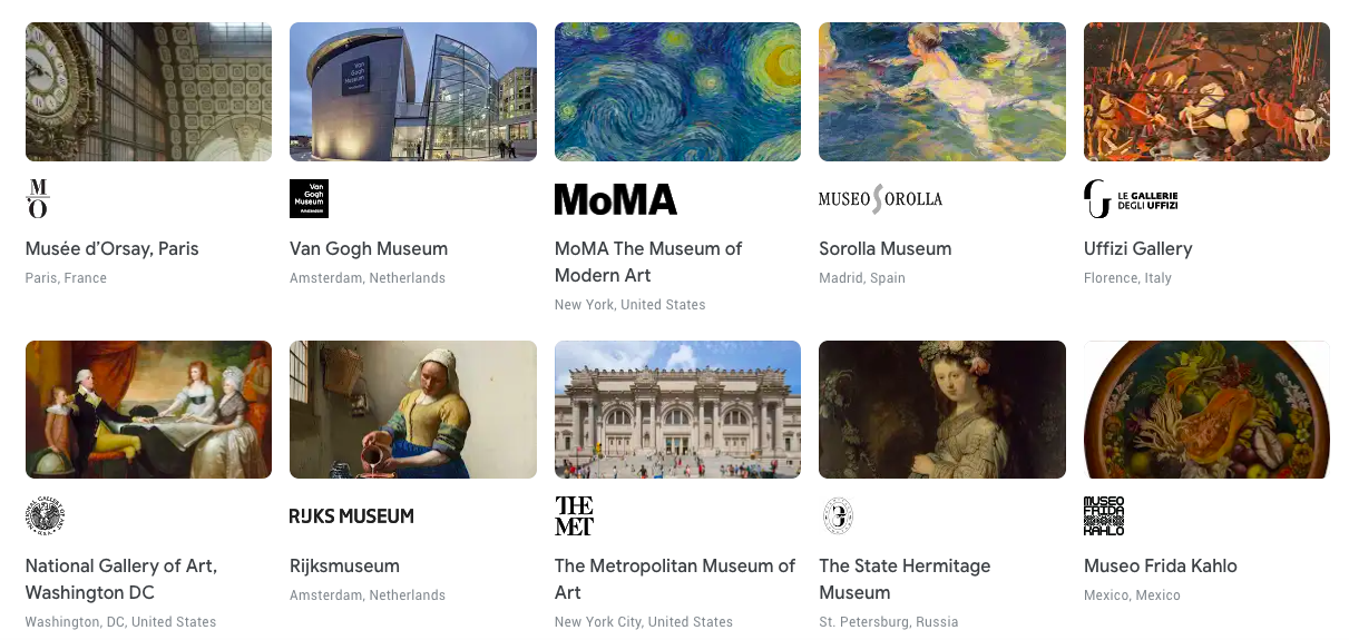 Google Arts and Culture