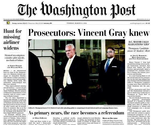 Last Minute Election Interference Isn’t New in D.C. – But This Time the Post Isn’t Celebrating