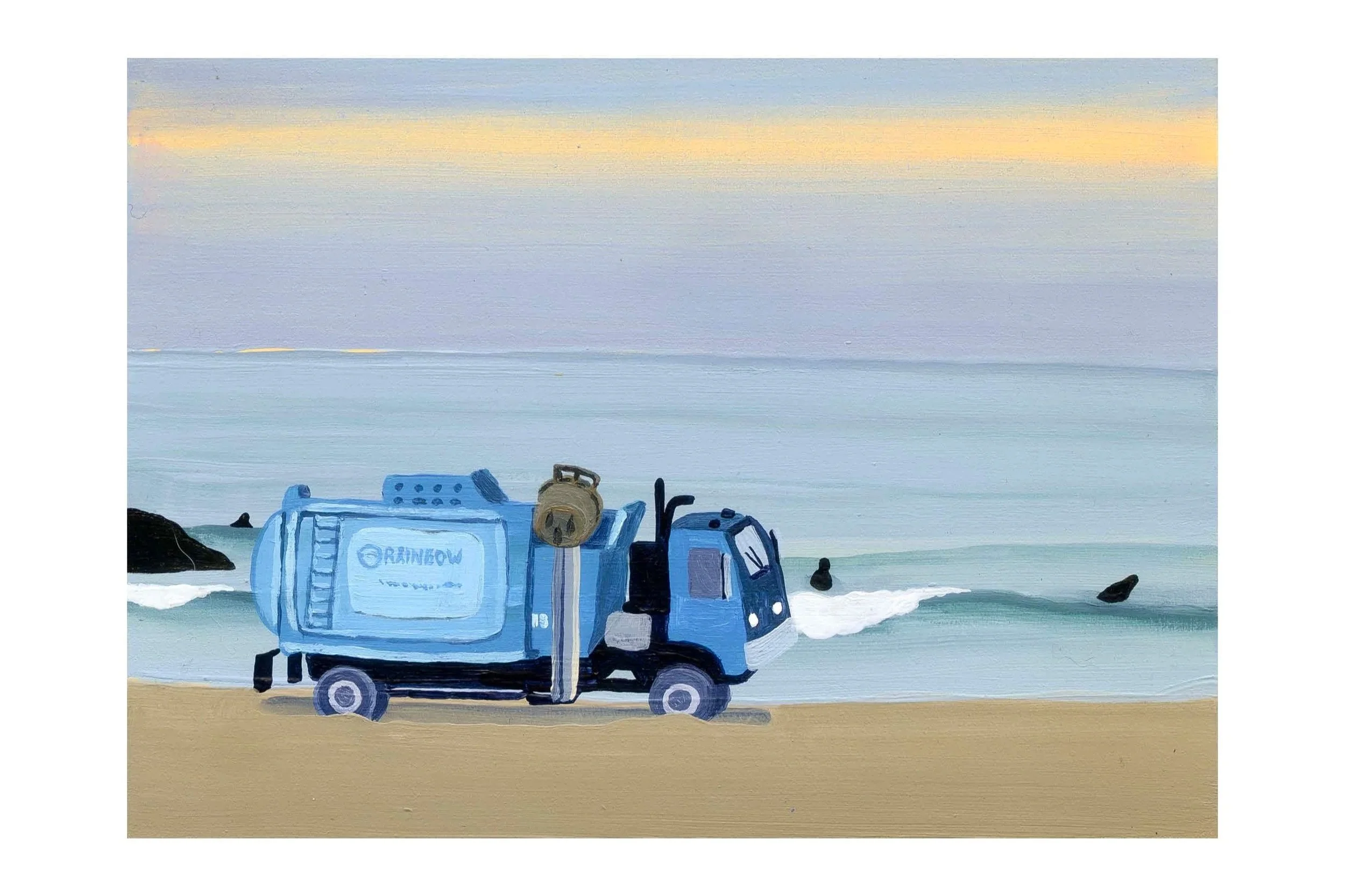 Rainbow Garbage / Beach Cam / 2025