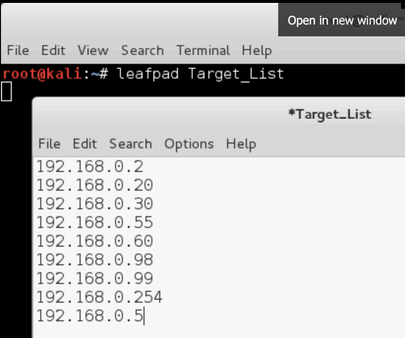 Screenshot Section