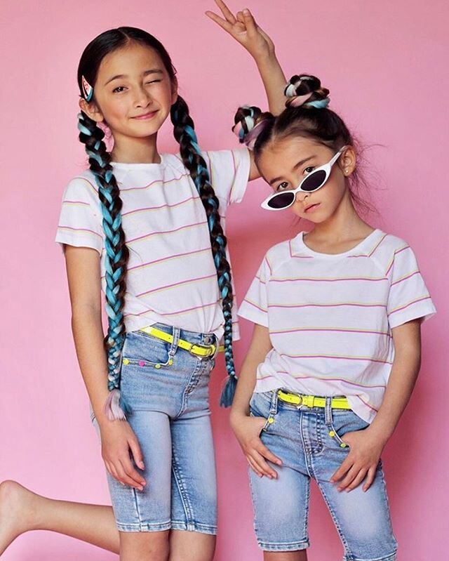 These stylish sisters are fashion goals! Who agrees?! 🙋🏼&zwj;♀️ Shop the look at @dillards today!
.
.
📸 - @ksisterslove #flapdoodles #doodlesquad #coolkids #igkids #kidsfashion #toddlerfashion #kidsstyle #kidslookbook #stylishkids #kidsclothes #ki