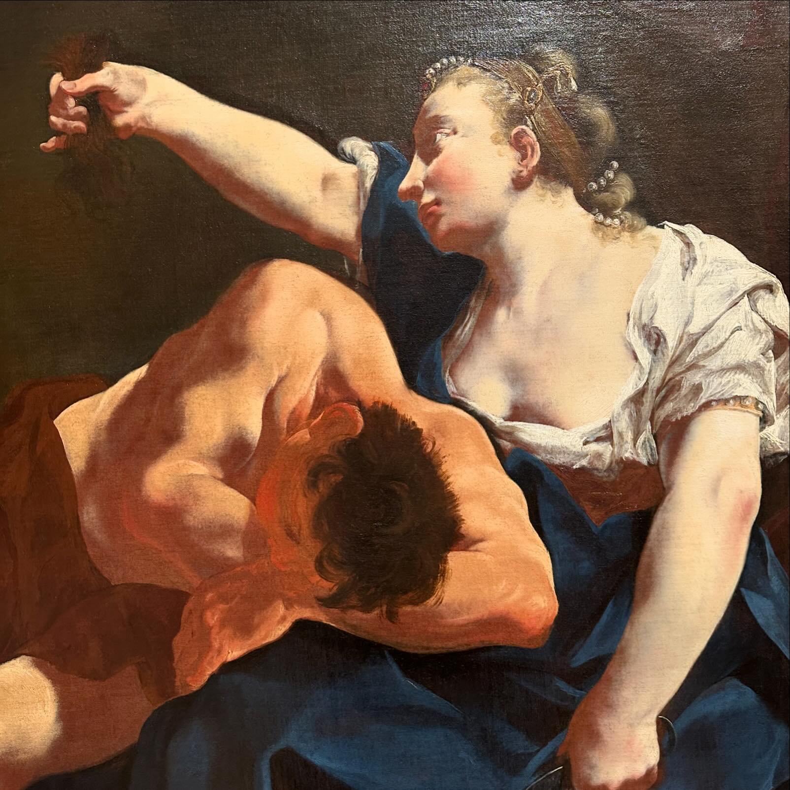 🚨
Giulia Lama 
Samson &amp; Delilah, c. 1720-25

new acquisition @gallerieaccademiavenezia ❤️

one of the few artist-women on view despite there being many many active here over the centuries ! 🎨 a delight to see