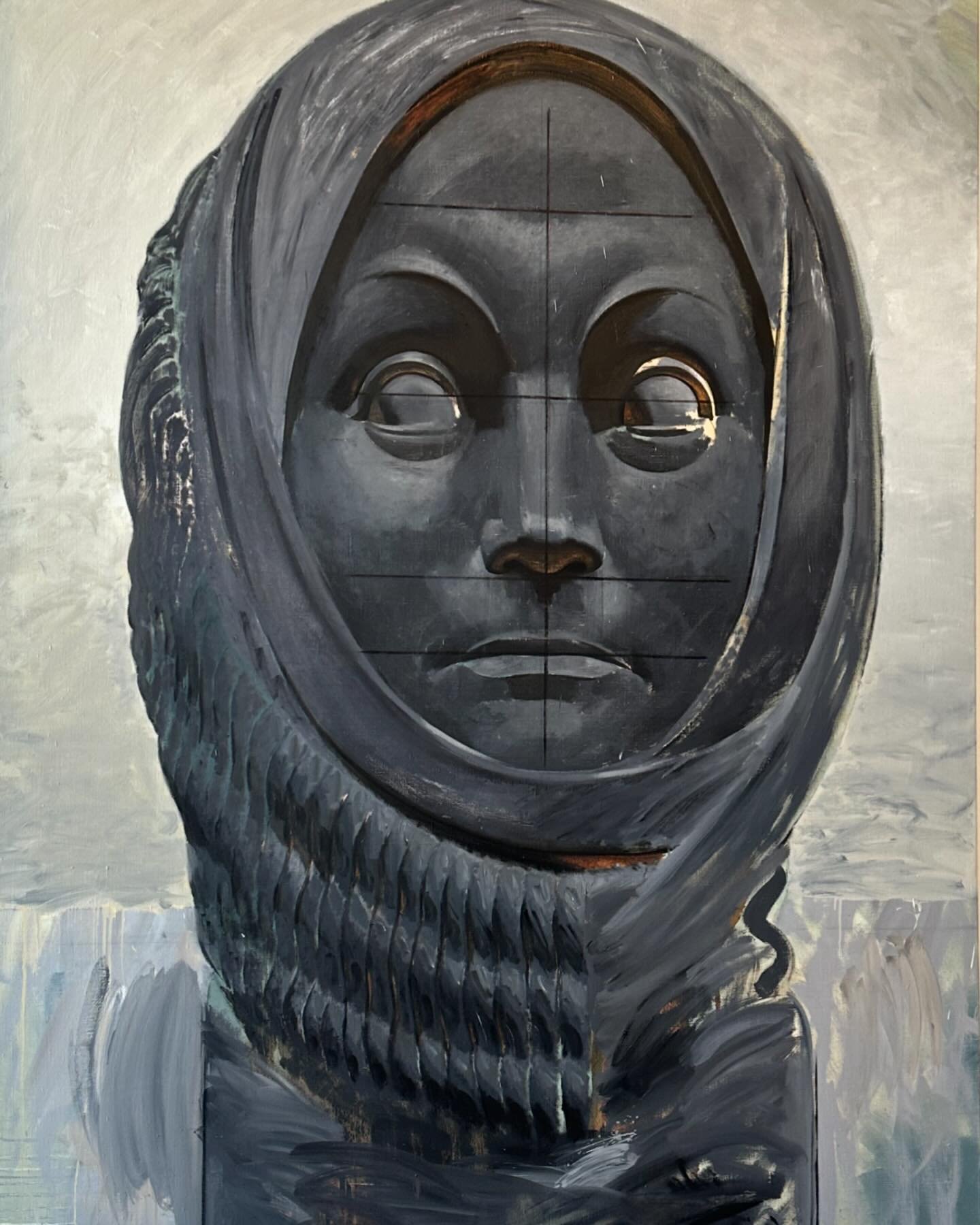 Nikita Kadan
🇺🇦 
Peasant Woman (after Josephine Dindo)
#
Peasant Woman (after Josephine Dindo) is based on the image of a sculpture by the Ukrainian artist of Polish-Jewish origin Josephine Dindo. Dindo's Peasant Woman is an example of Ukrainian mo