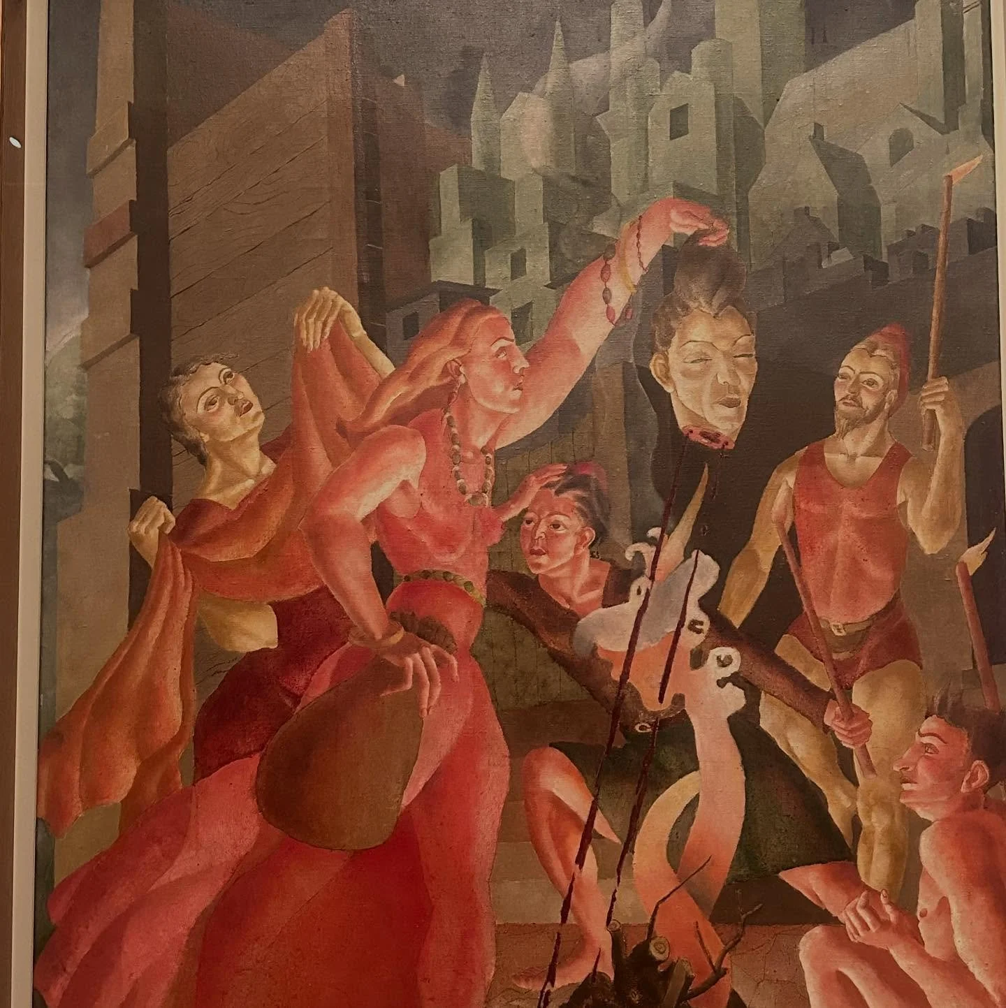 Three wonderful early works by Ithell Colquhoun (1906-1988) @tate Britain - her interlacing of occultism, surrealist experimentation and the feminine divine astonishes. And it's just that trio of interests that explain why she has been obscured for s