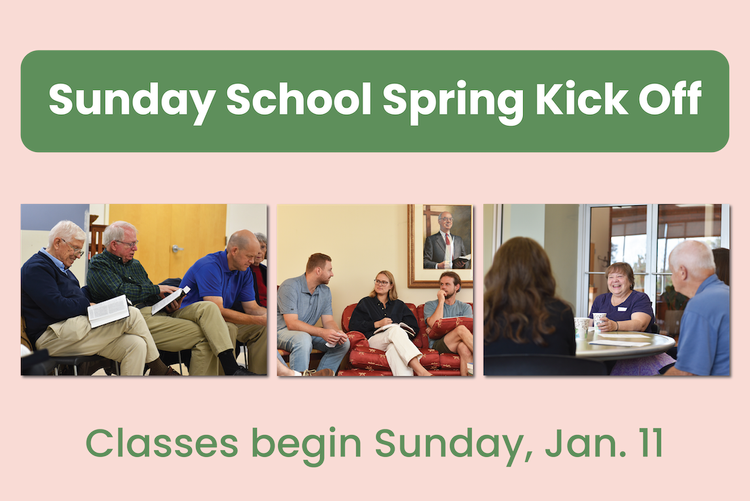 Sunday School's Spring Season Begins Jan. 11 — Blacknall