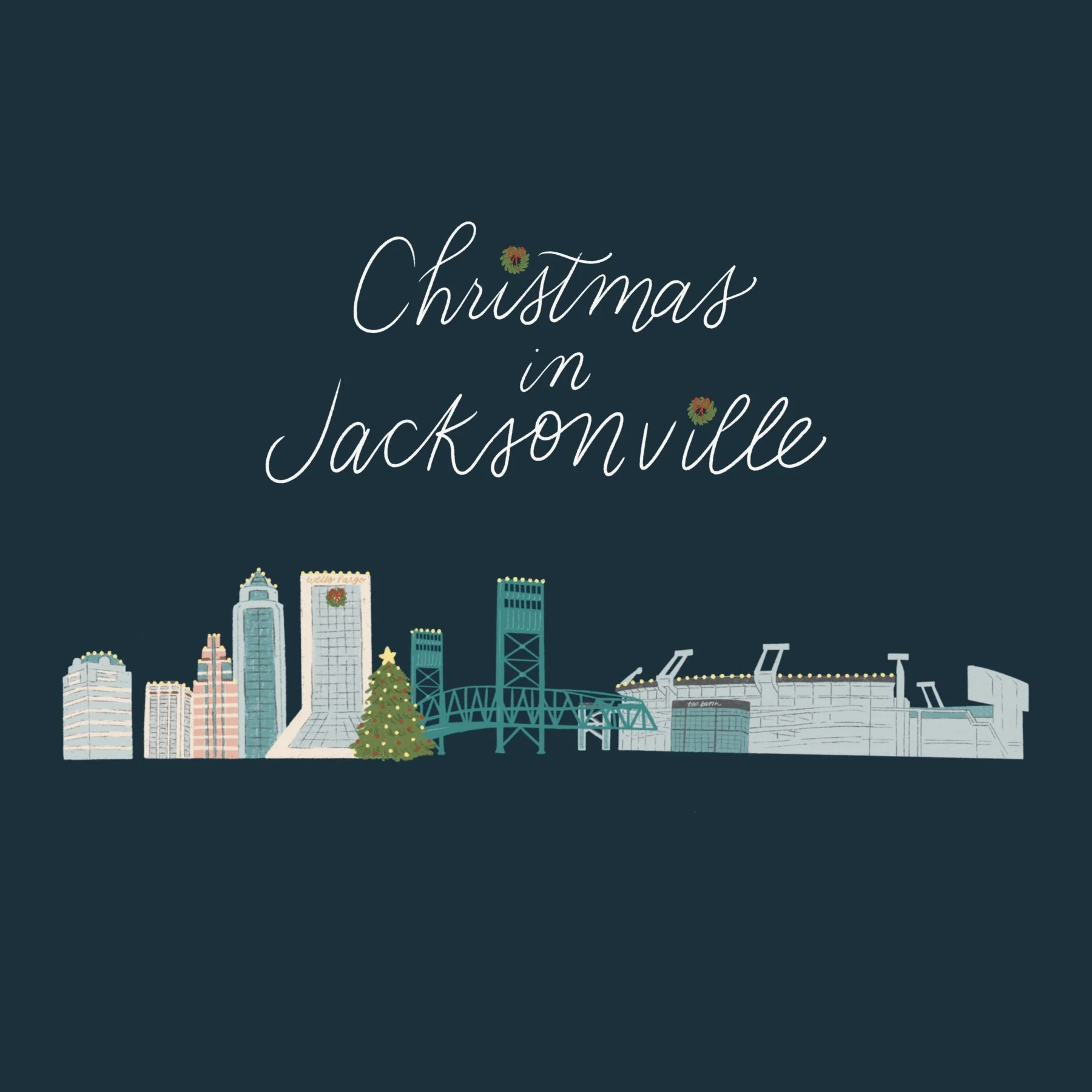Christmas in Jacksonville • Poster Design