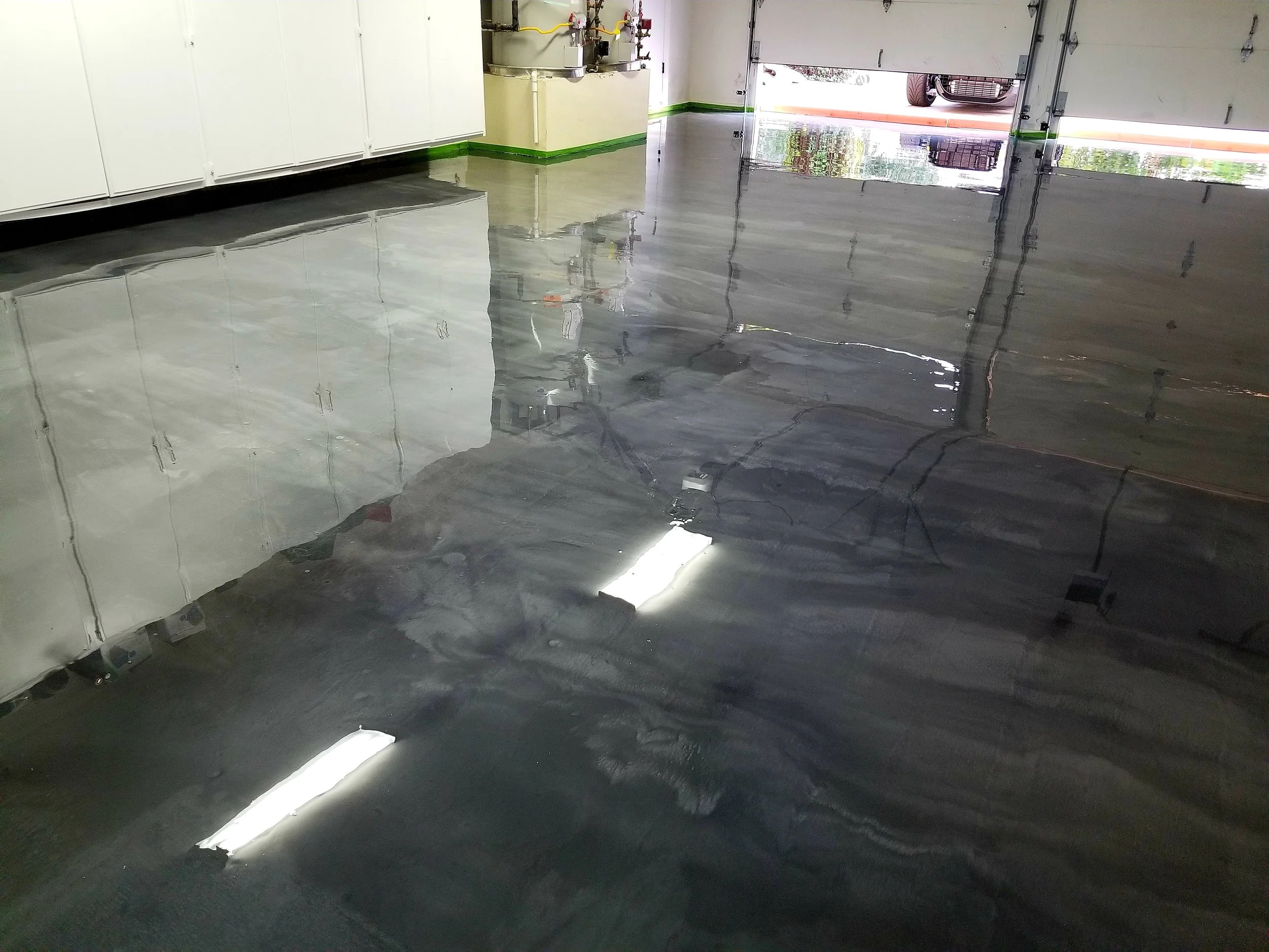 Metallic Epoxy @ Thousand Oaks, CA