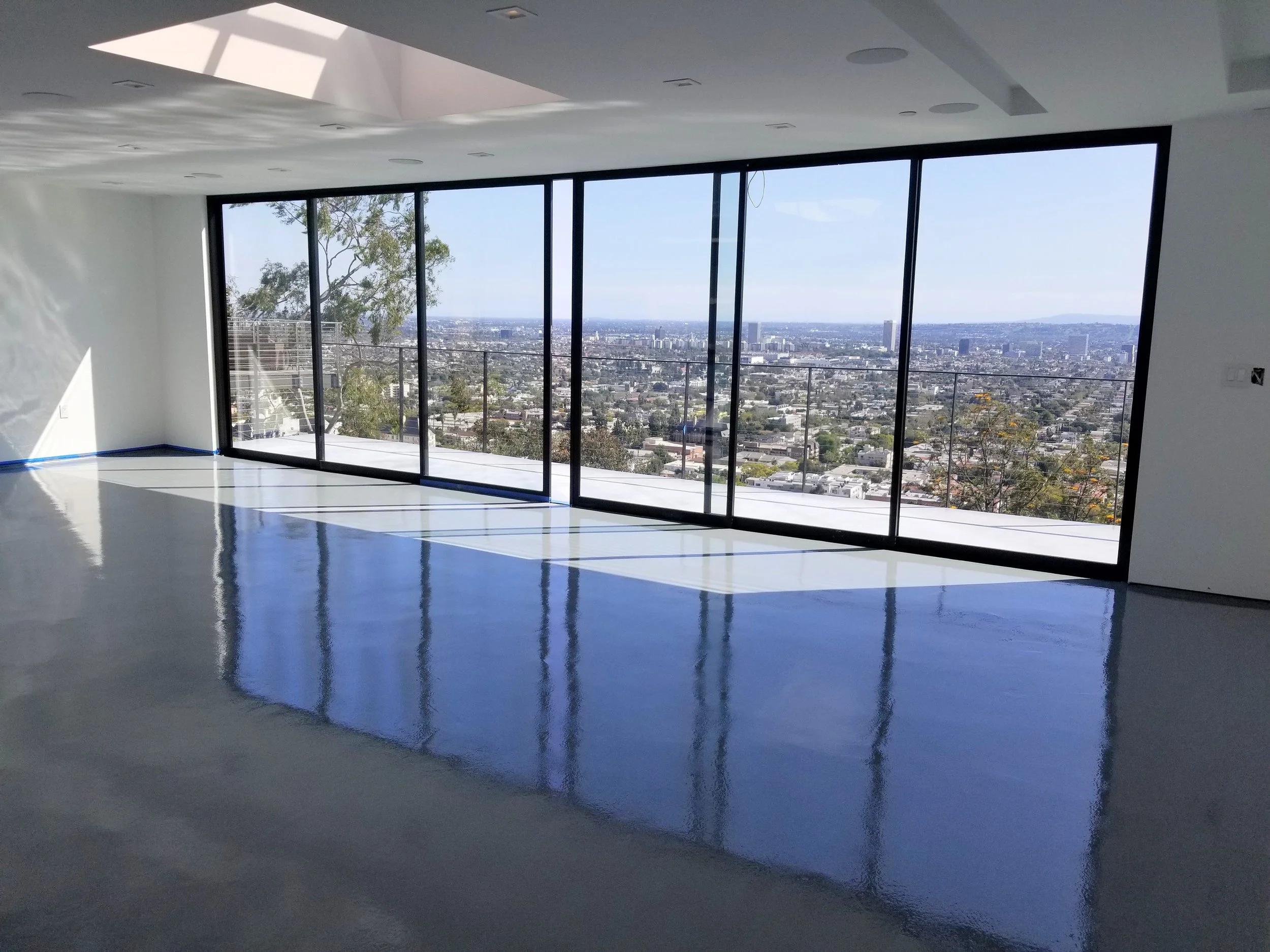 Stone Gray Epoxy @ Hollywood Hills, CA