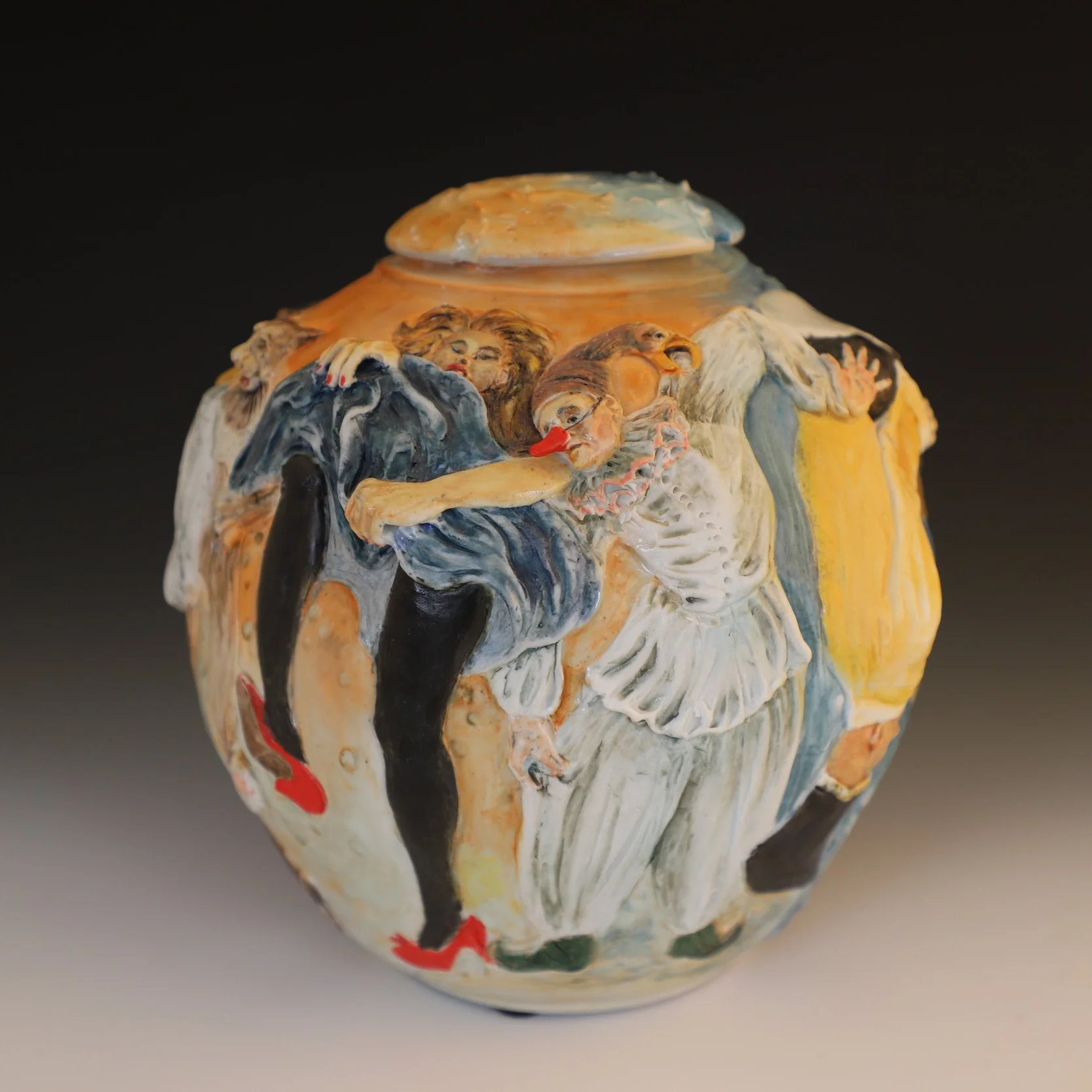  Carnival  Porcelain  10” x 10” 