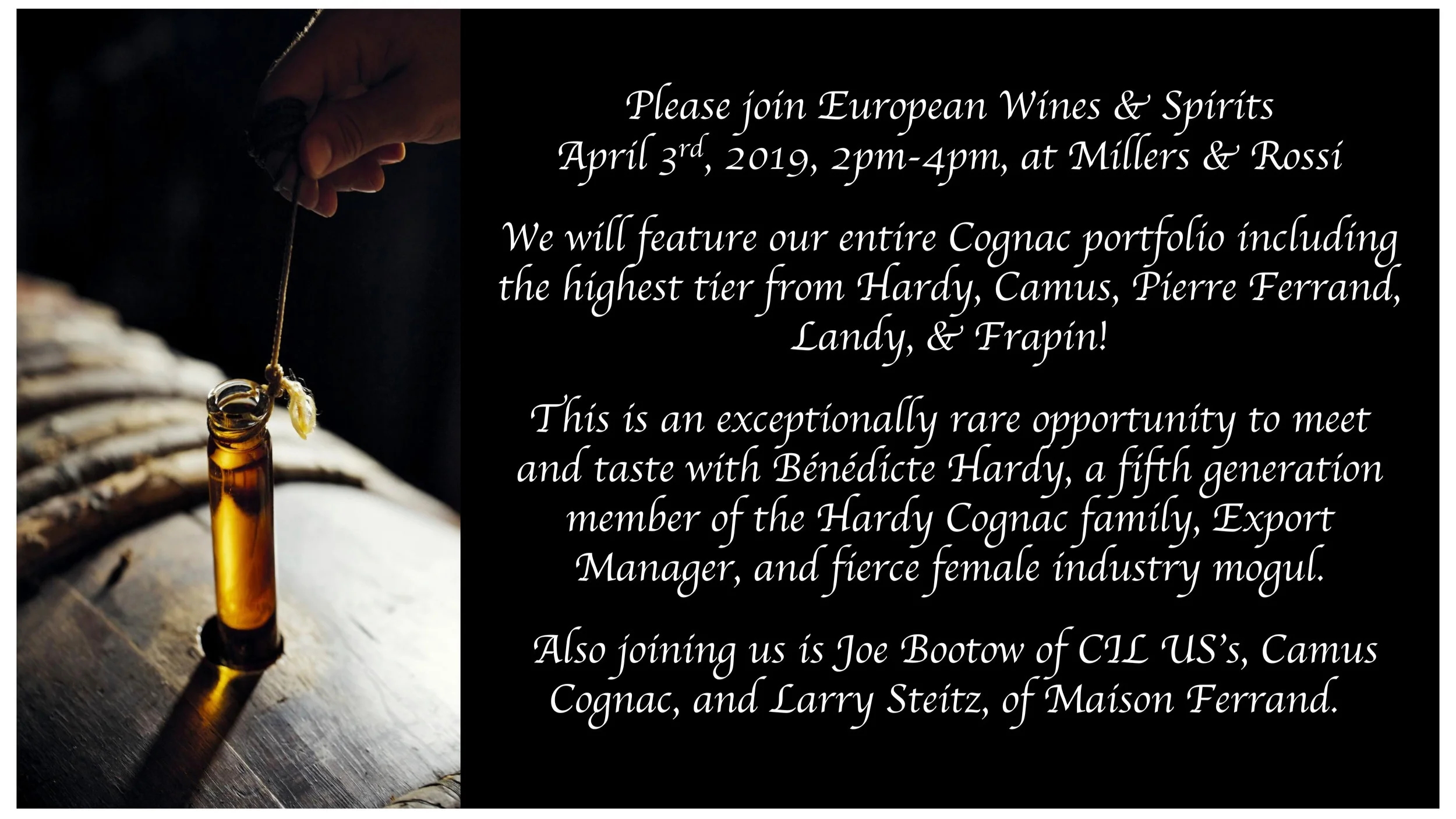 Cognac Portfolio Tasting