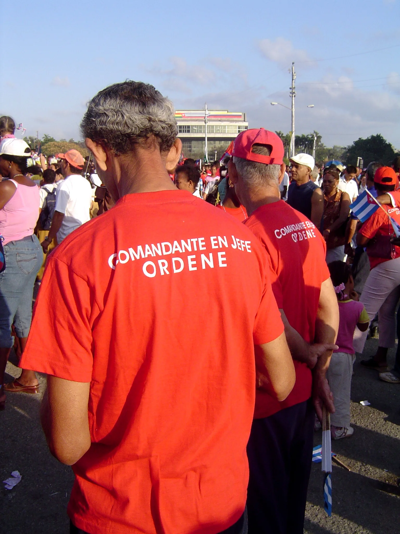 comandante en jefe, plaza de la revolución