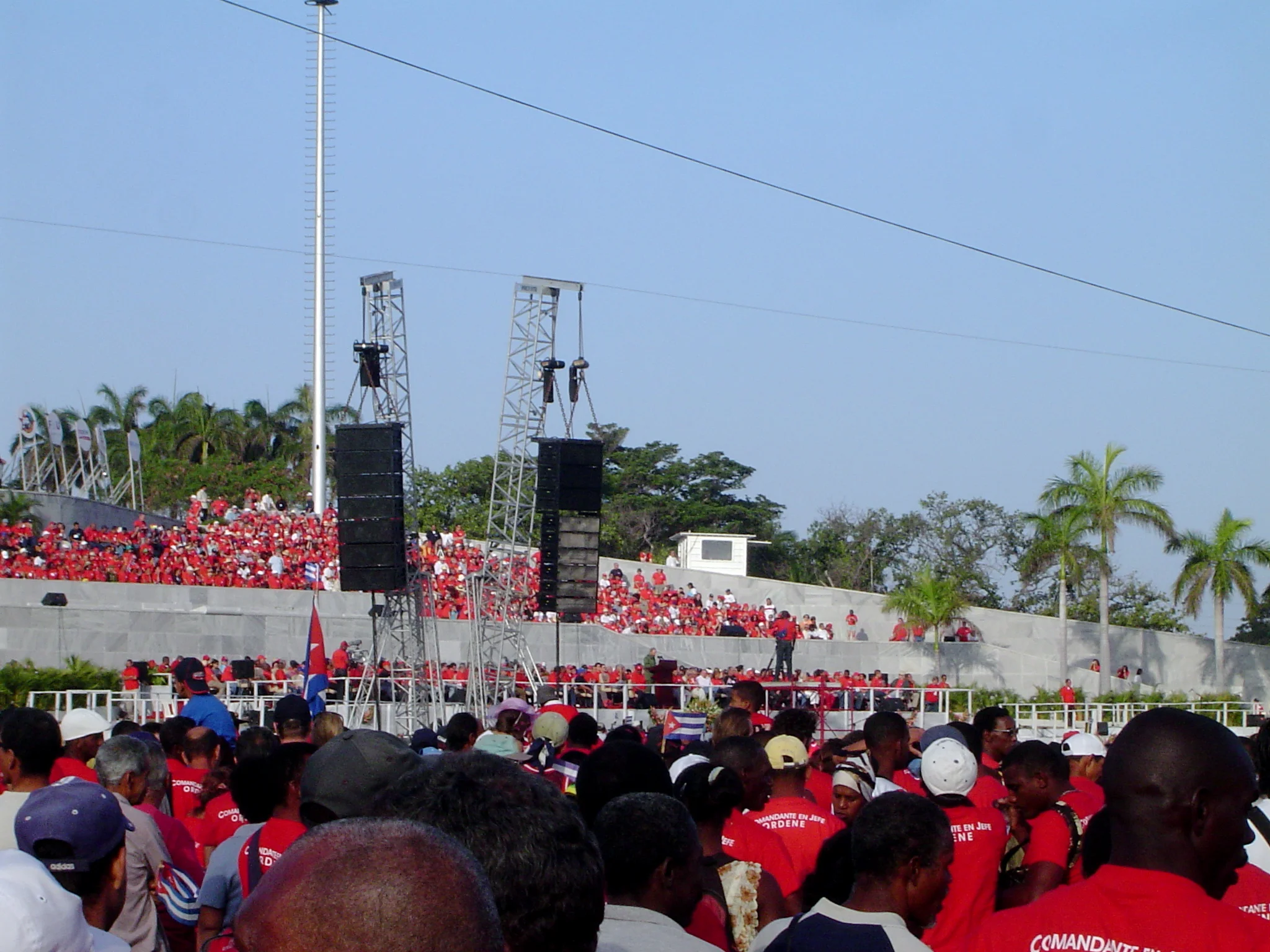 fidel's last speech, plaza de la revolucion