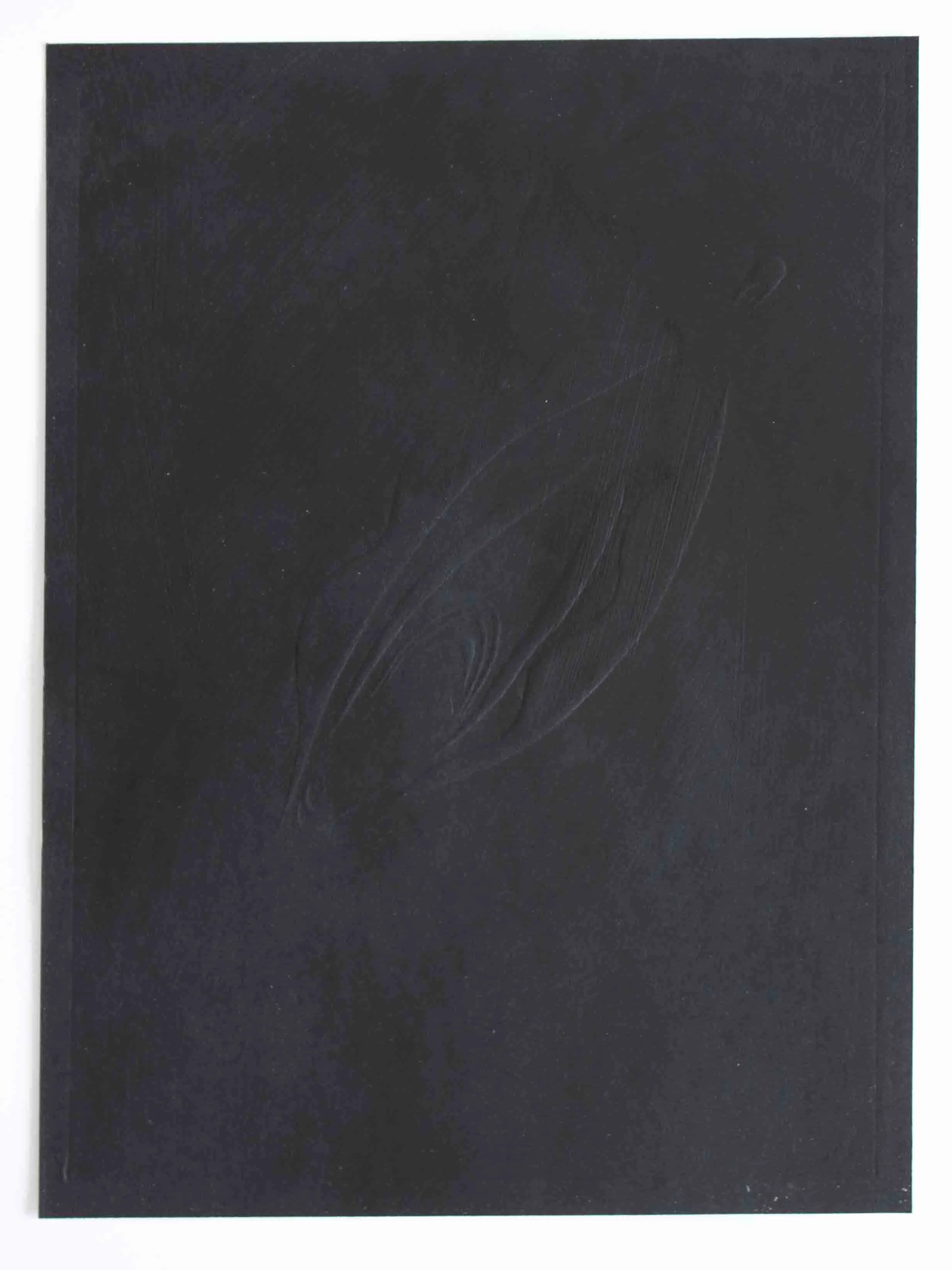Erin Morrison Whisper 2, 2018 acrylic on embossed paper 10 x 8”