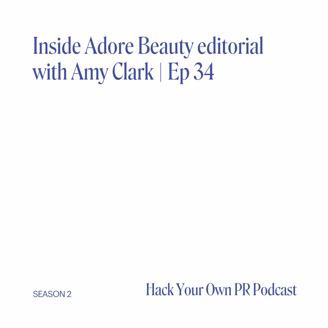 Inside Adore Beauty editorial with Amy Clark | Ep 34
