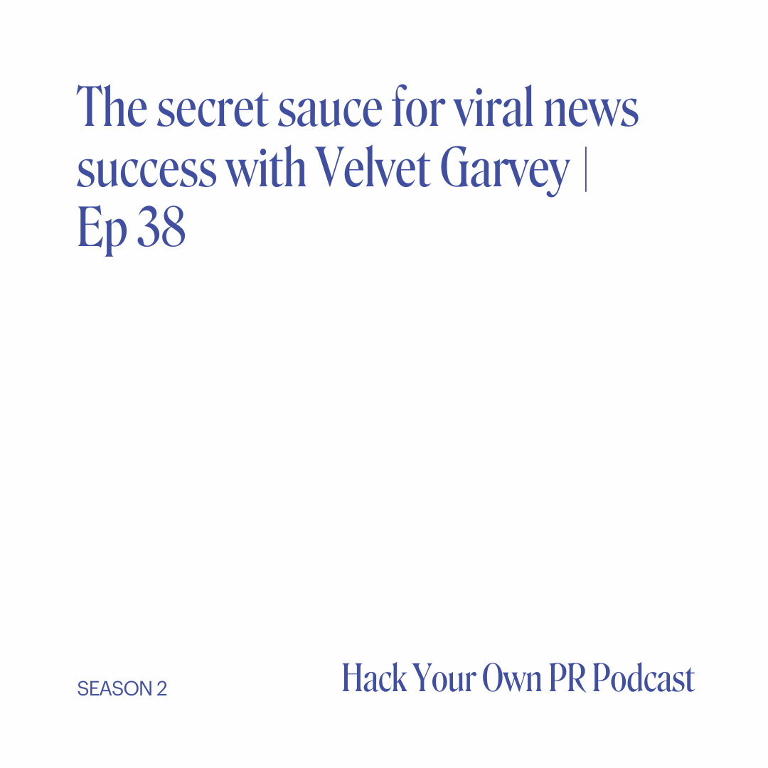 The secret sauce for viral news success with Velvet Garvey | Ep 38