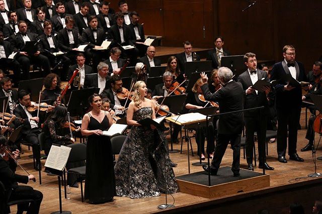 &ldquo;The four soloists each had distinctive qualities &mdash; standouts were.. Megan Mikailovna Samarin, making her Philharmonic debut with a penetrating mezzo-soprano &mdash; yet they blended with impressive grace.&rdquo; - Joshua Barone, The New 