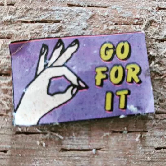 Found this sticker inside the walls of the Colby house (which was originally built in 1916 by the way). Just the encouragement we needed to keep knocking down walls👌🏼
.
.
.
. .
.
#foundthings #insidethewalls #inthewall #constructionmanagement #cons