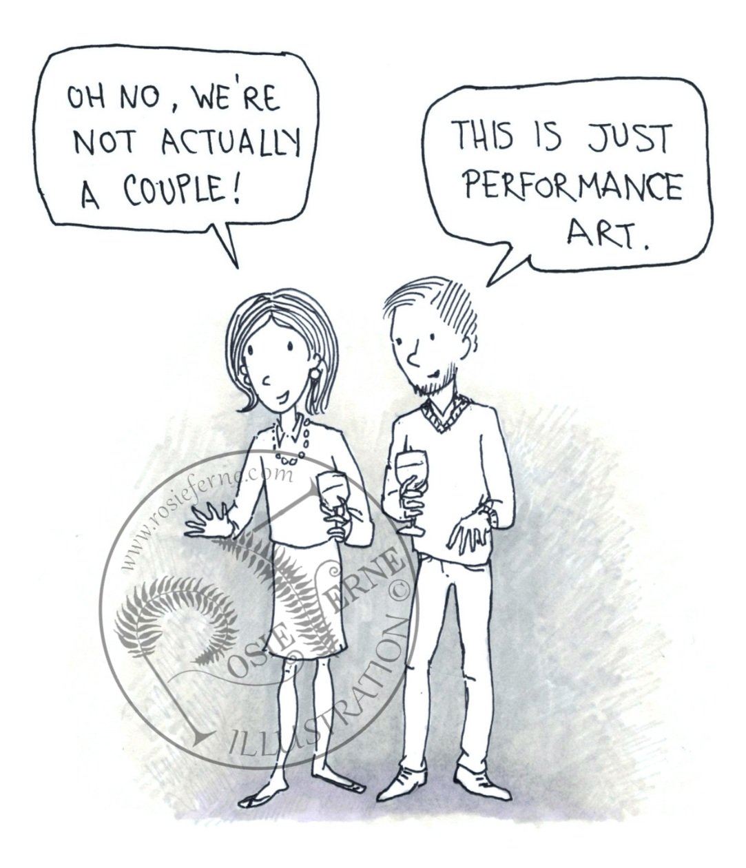 Performance Art Couple