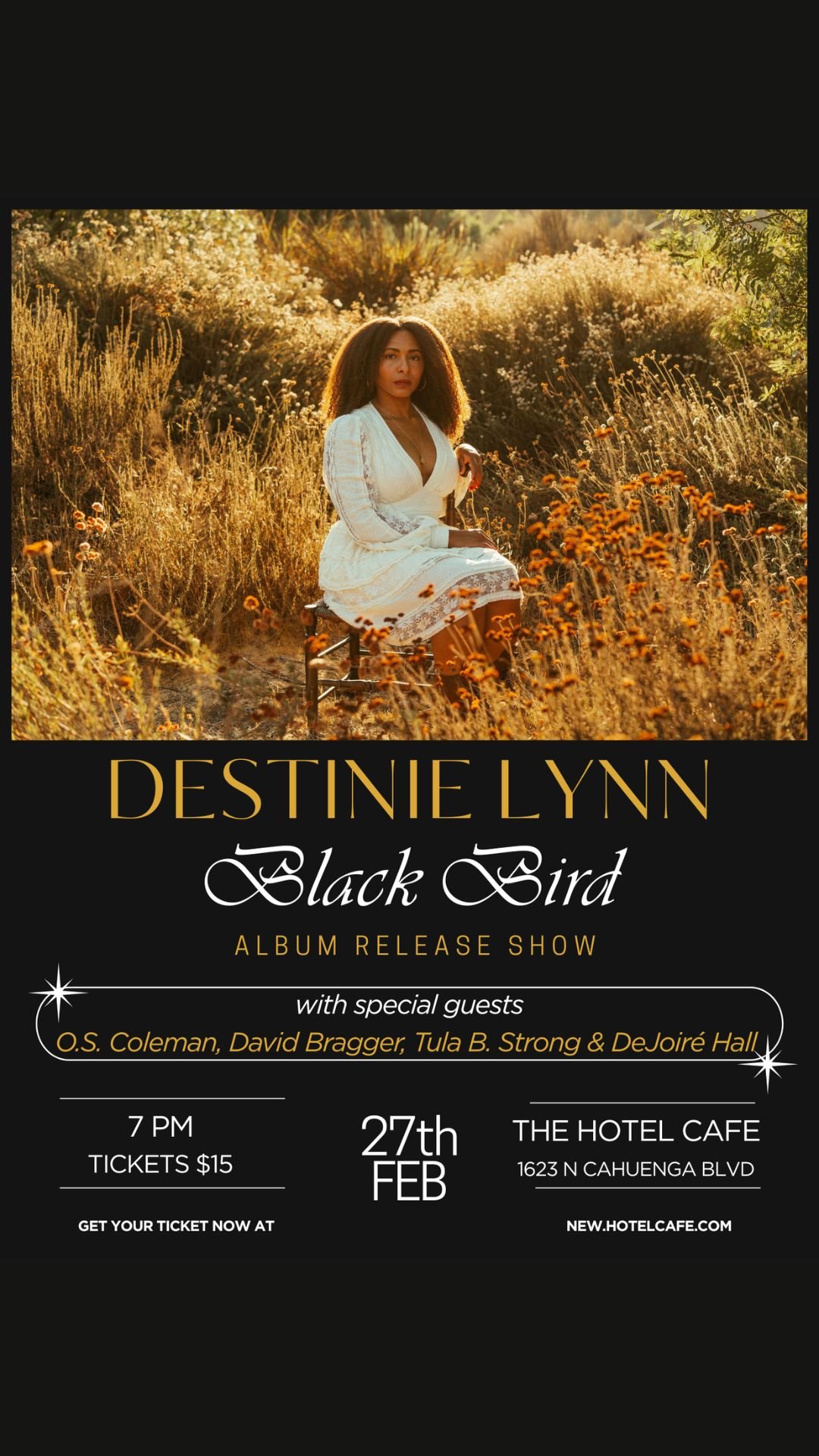 "Black Bird' Album Release Show 